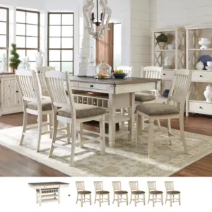 Bolanburg 6-Seater Dining Counter Set