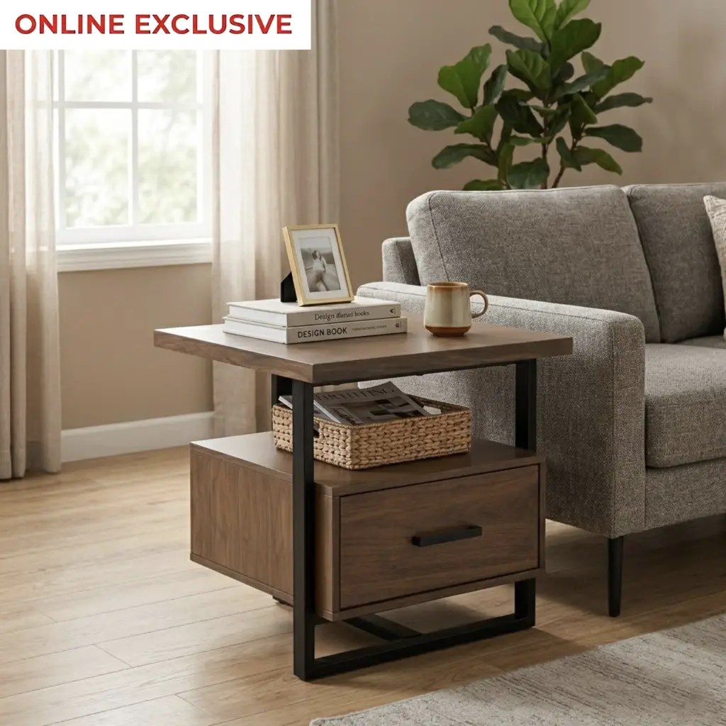 Media End Table Bg New United Furniture