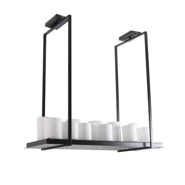 15-Lantern 3-Spot Ceiling Lamp