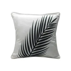 Leaf Filled Cushion With Digital Print (Hol-Uf- 610)