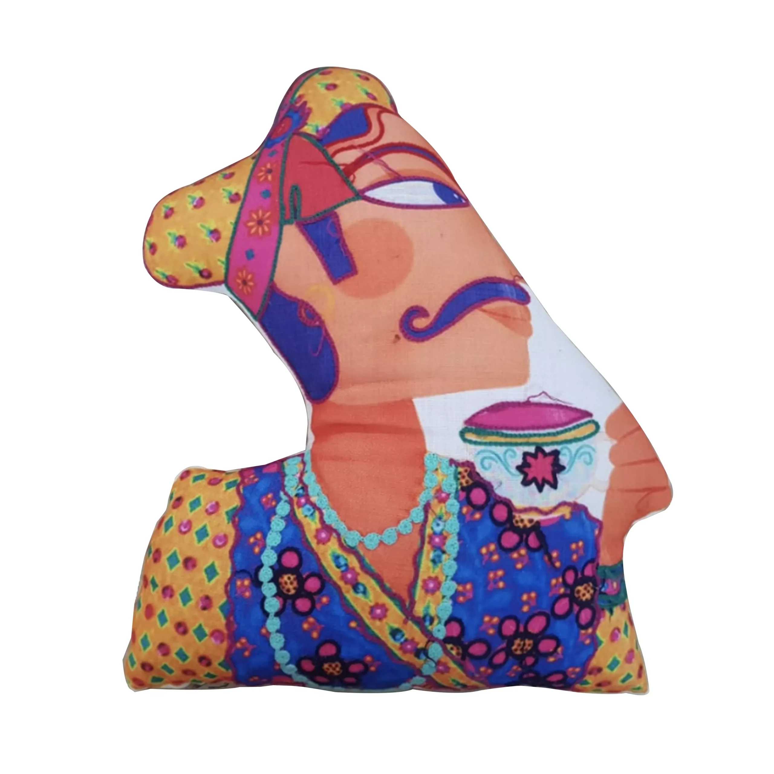 Maharaja Shaped Filled Cushion United Furniture