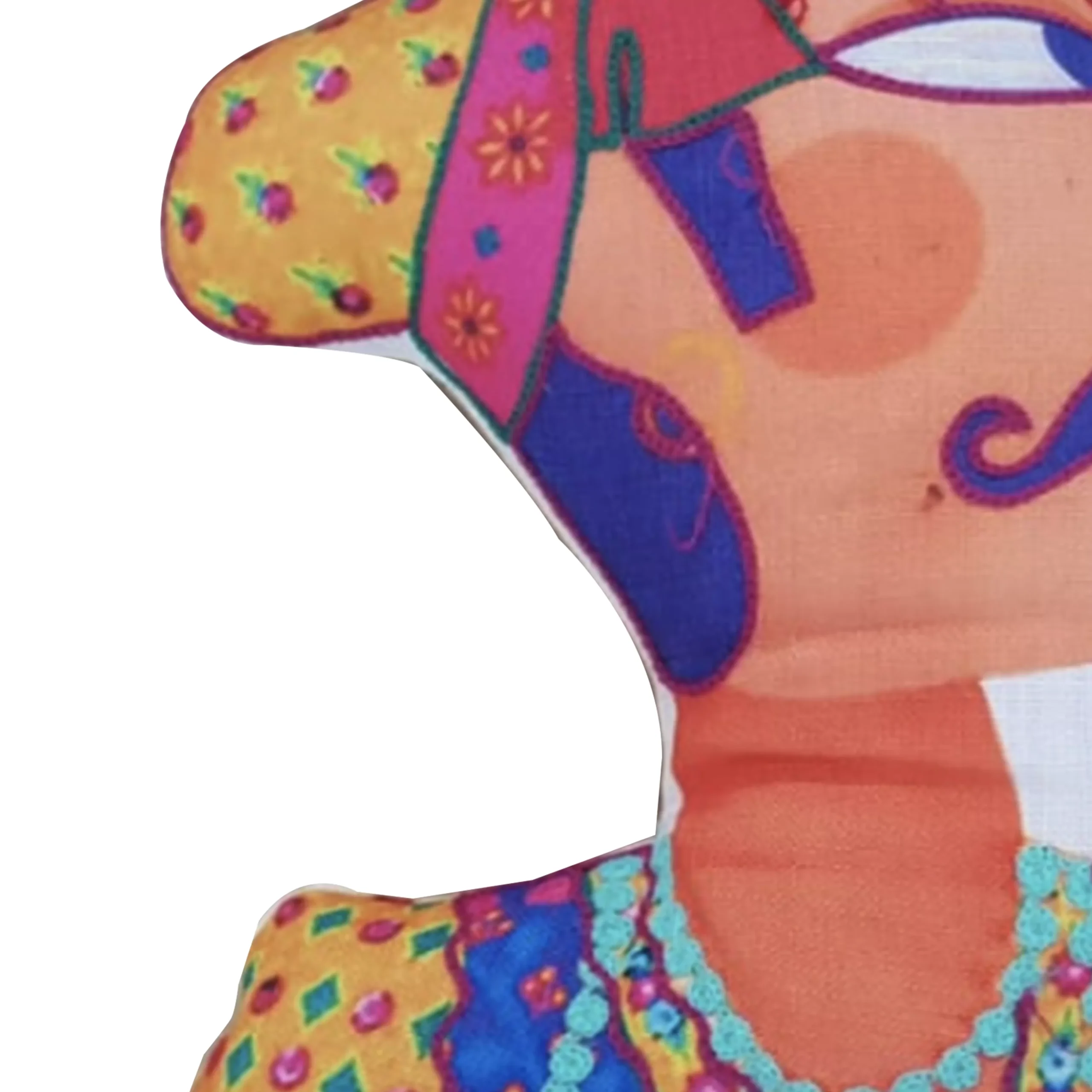 Maharaja Shaped Filled Cushion Swatch United Furniture