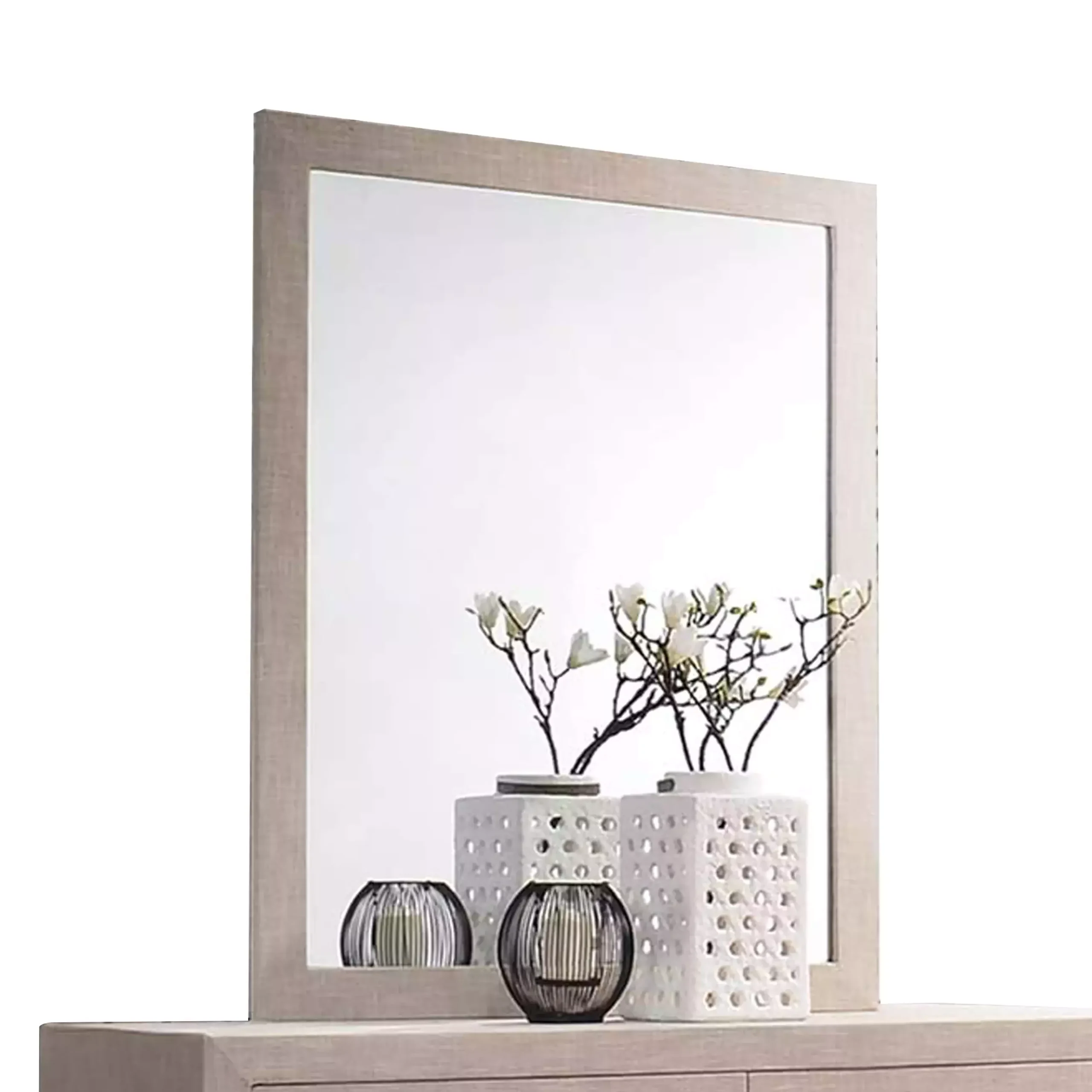 Alder Dresser Mirror Beige 1 United Furniture