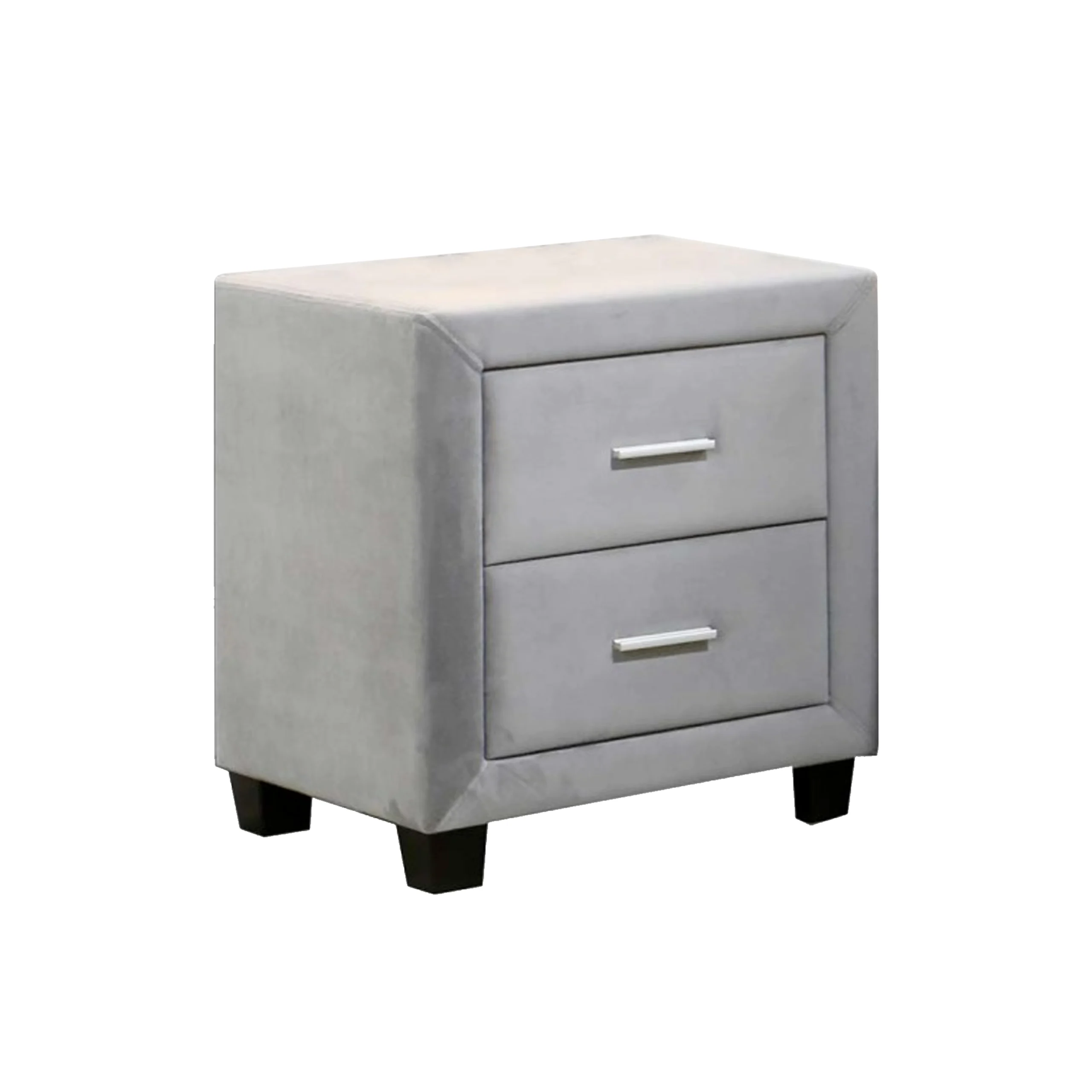 Berg Night Stand Light Grey United Furniture