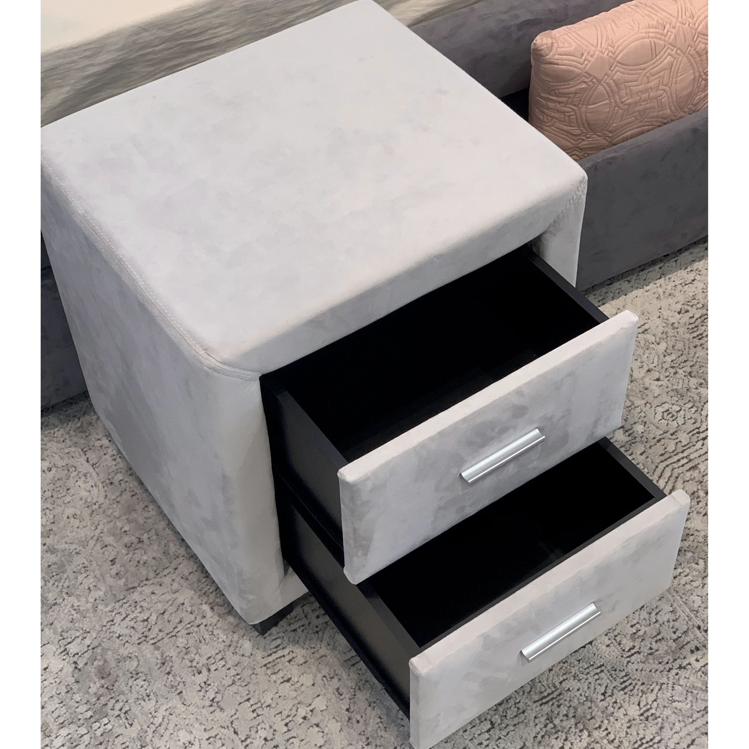 Berg Night Stand Light Grey Bg 1 United Furniture