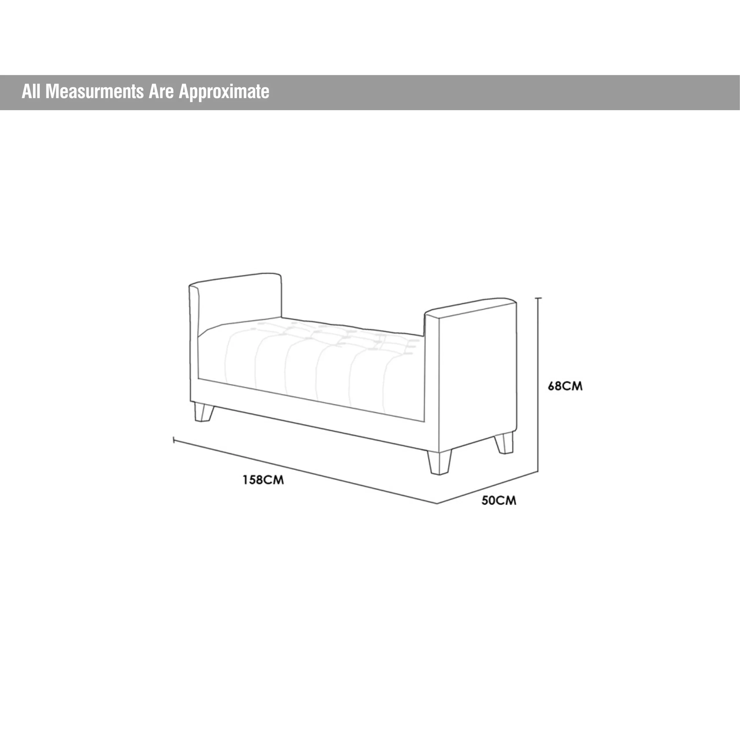 Dale Bench Swatch Dim United Furniture
