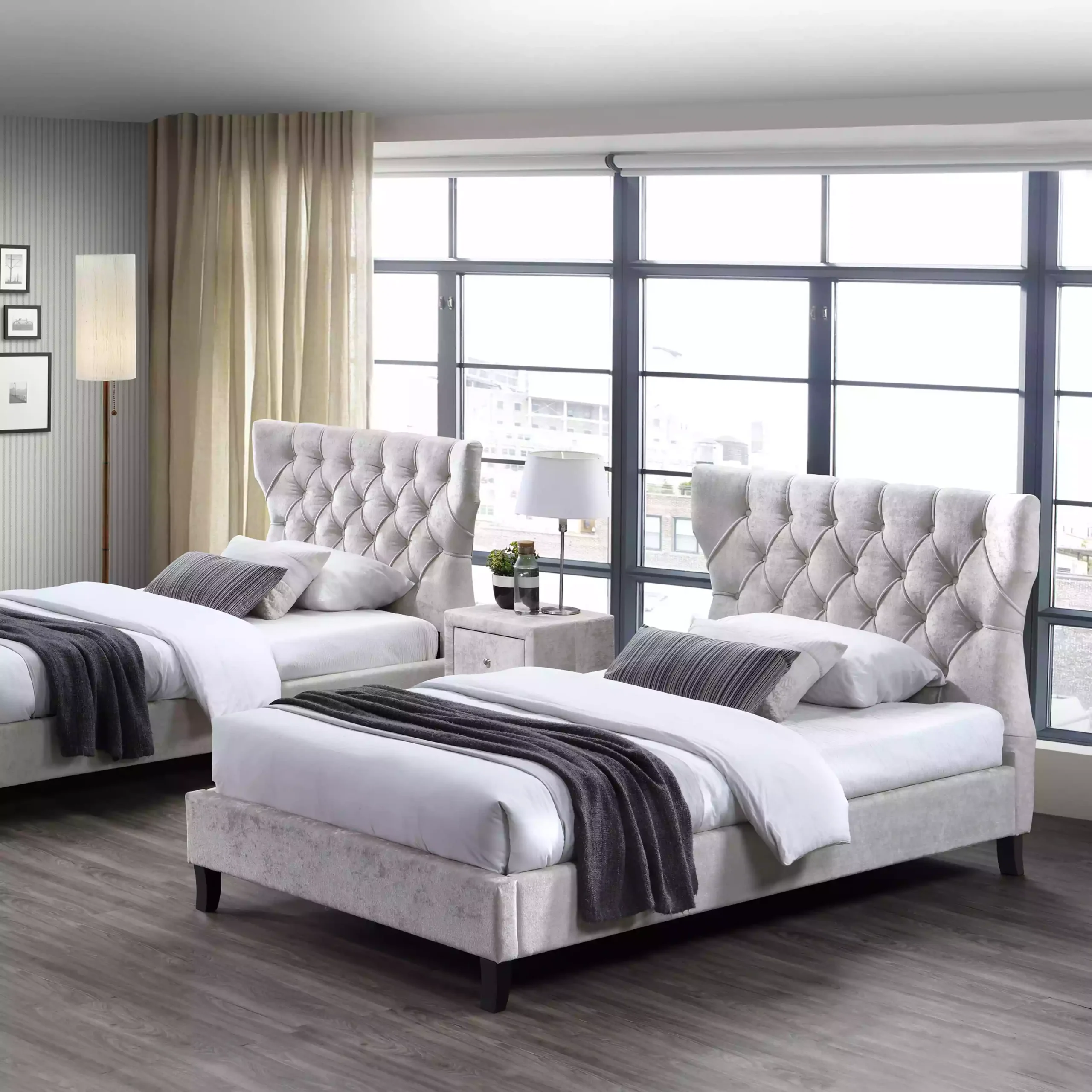 Milanese Single Bed Bg United Furniture