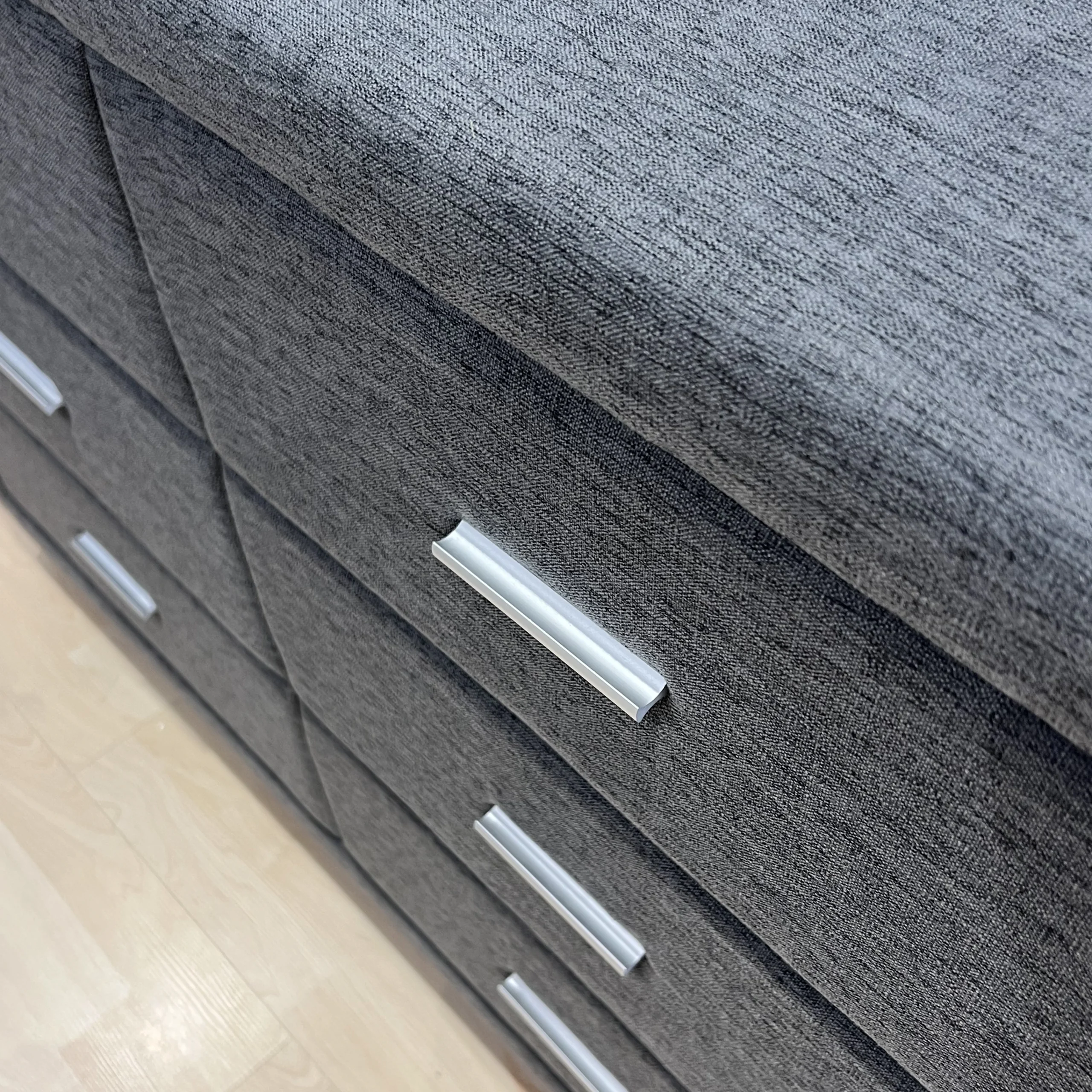 Sama Dresser Mirror Dark Grey Finish United Furniture