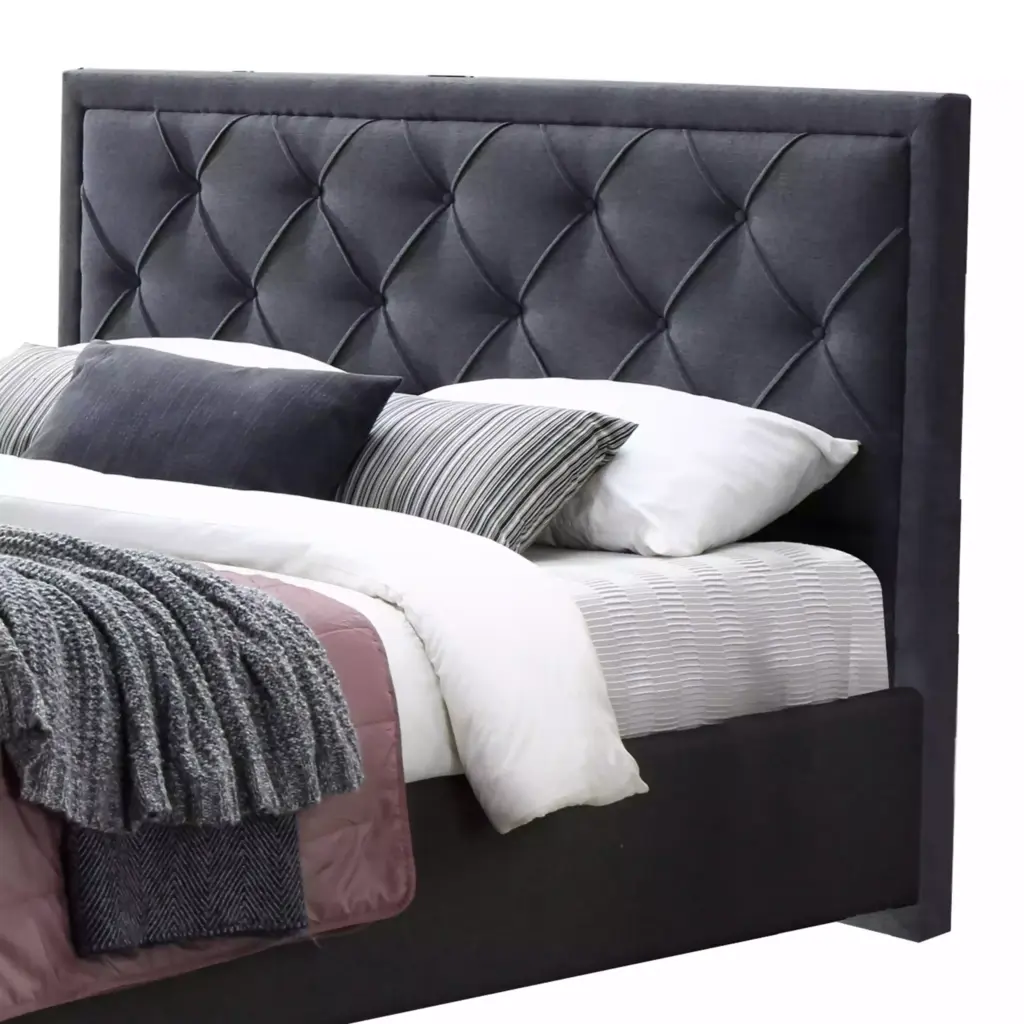 Sama Grey Bed 3 United Furniture