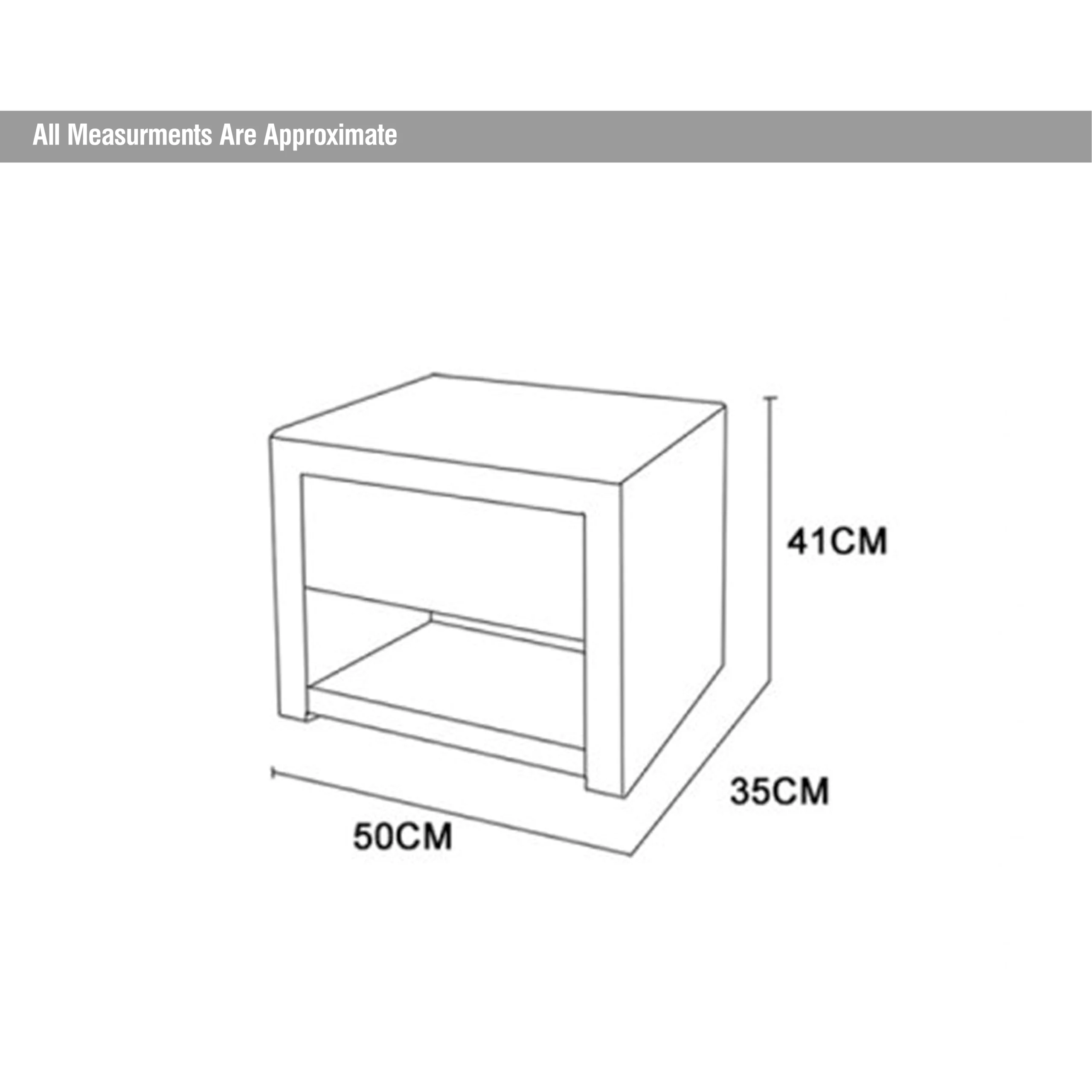 Scandi Night Stand Dia United Furniture