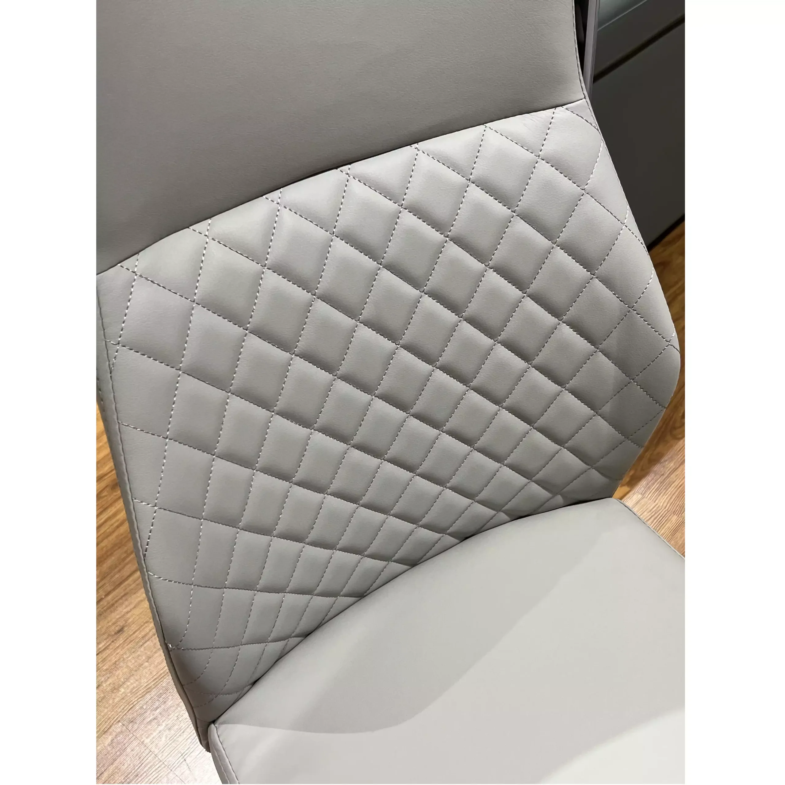 Anna Lt Grey Dining Chair Swatch D2 United Furniture