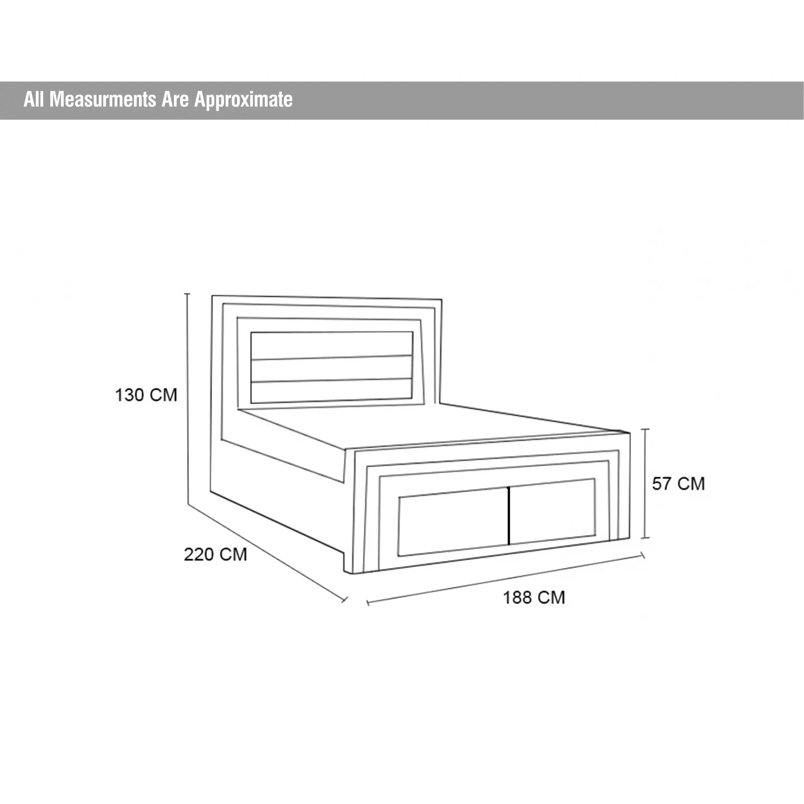 Galveston Dim King Bed United Furniture