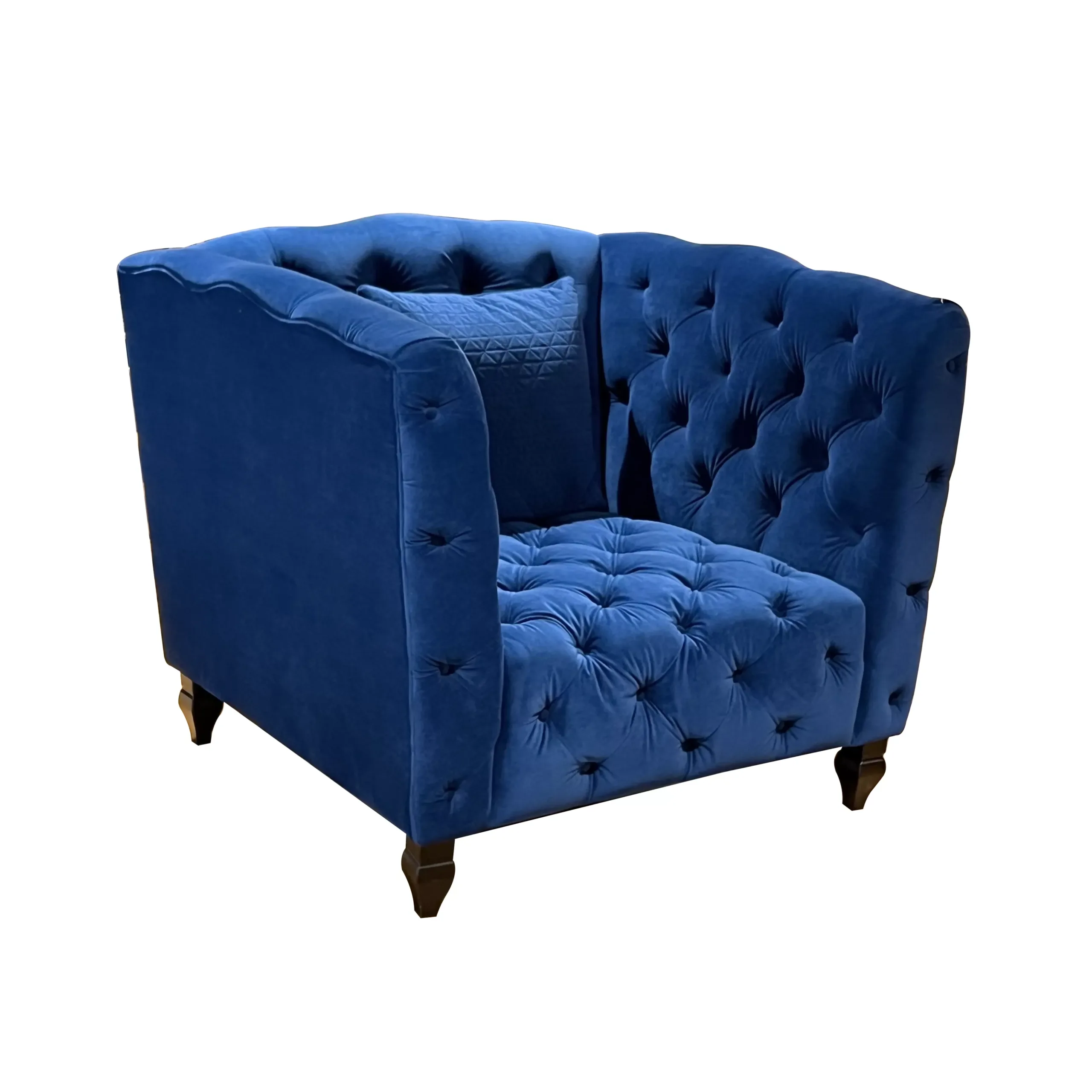Mahmuna Single Seater Blue United Furniture