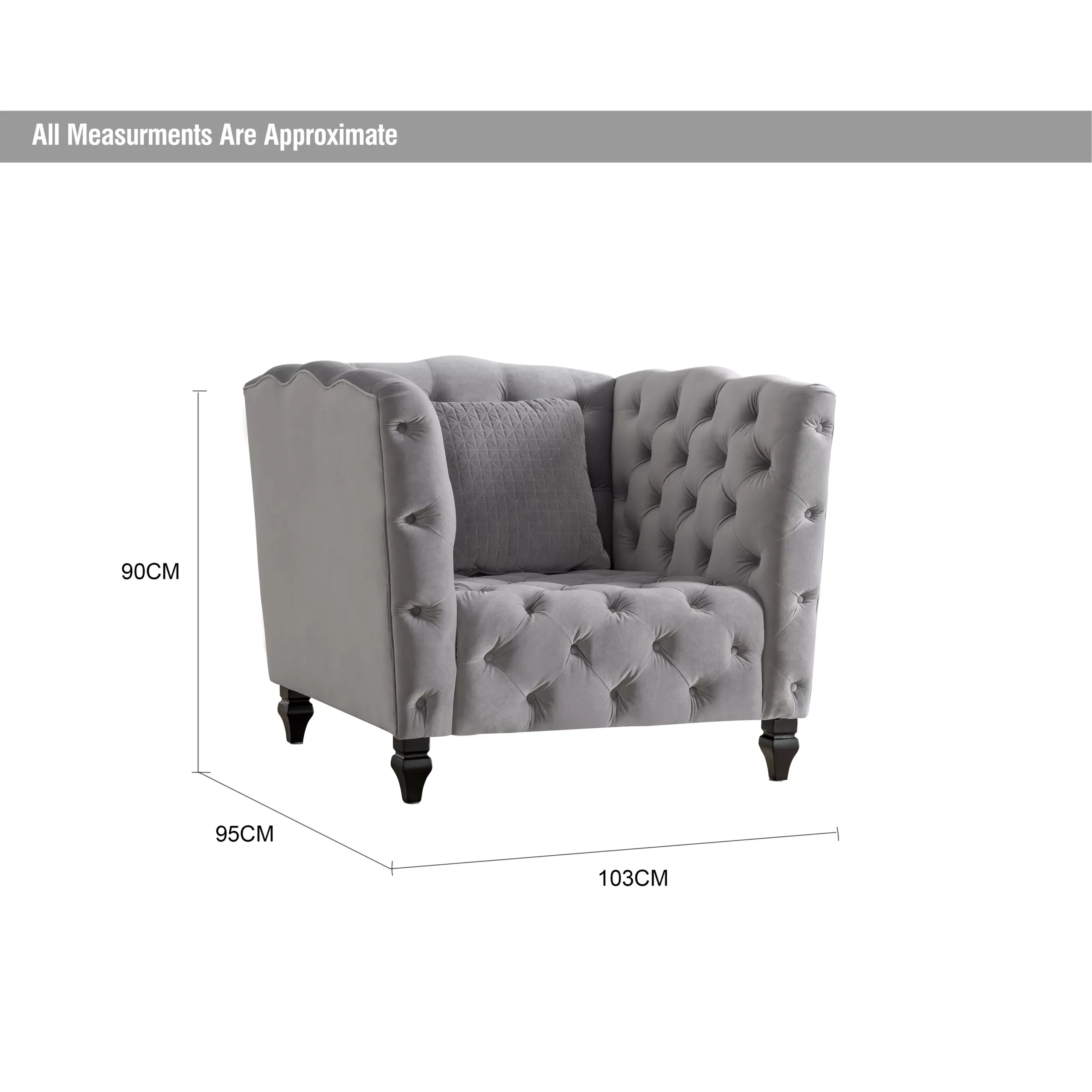 Mahmuna Single Seater Dim United Furniture