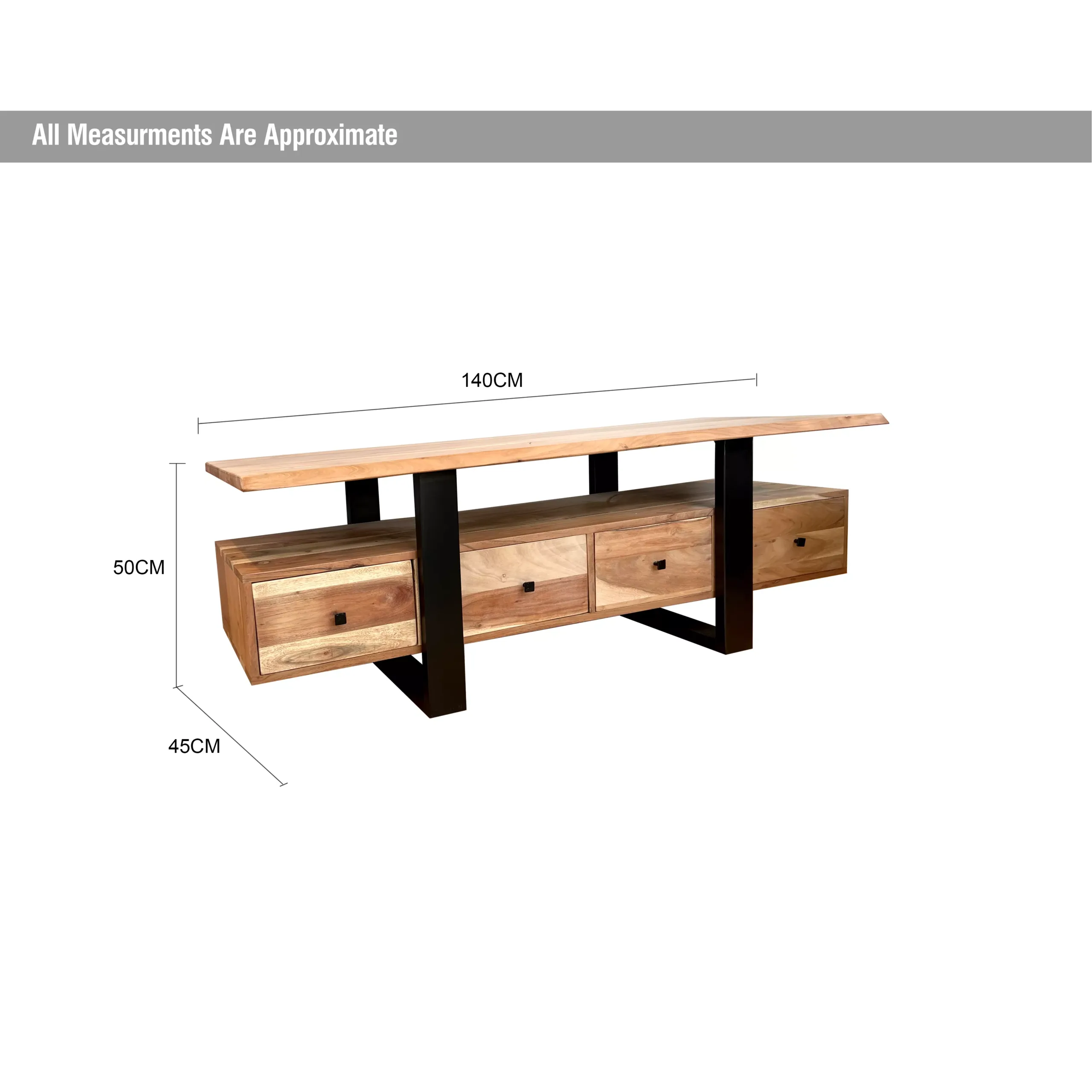 Rudra Live 4drawer Plasma Unit Dim United Furniture