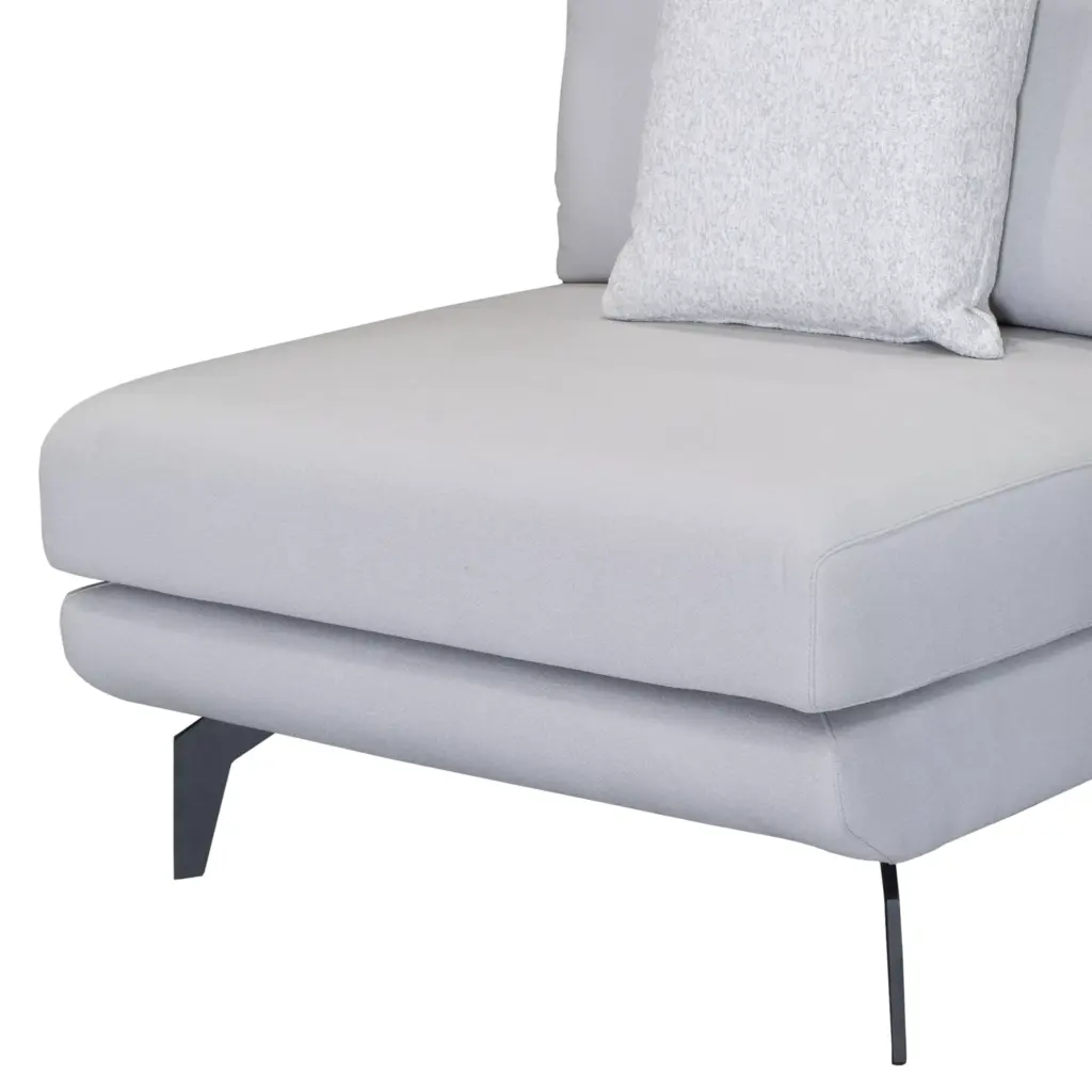 Melton Single Seater Ltgrey 1 United Furniture