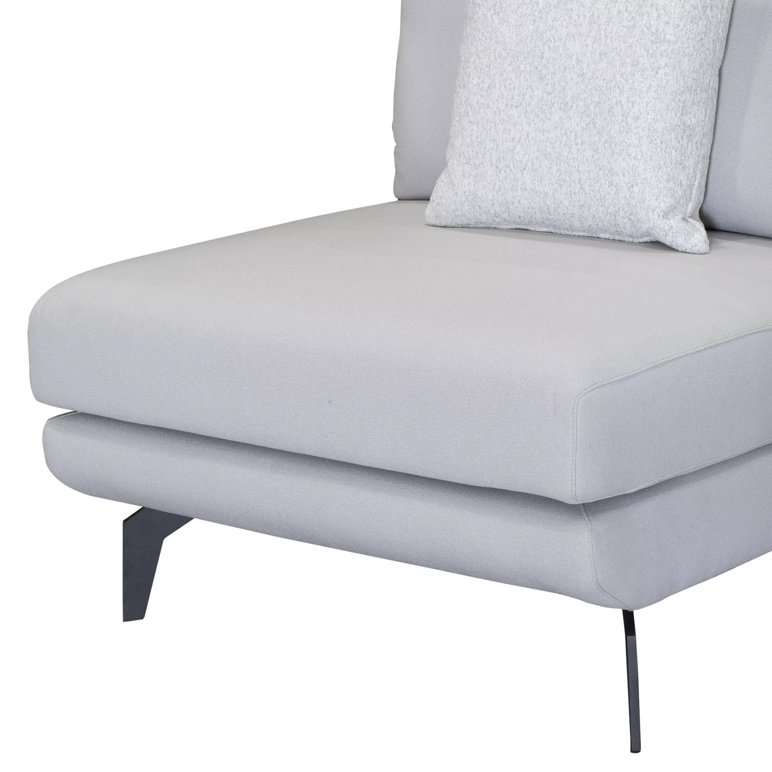 Melton Single Seater Ltgrey 1 United Furniture