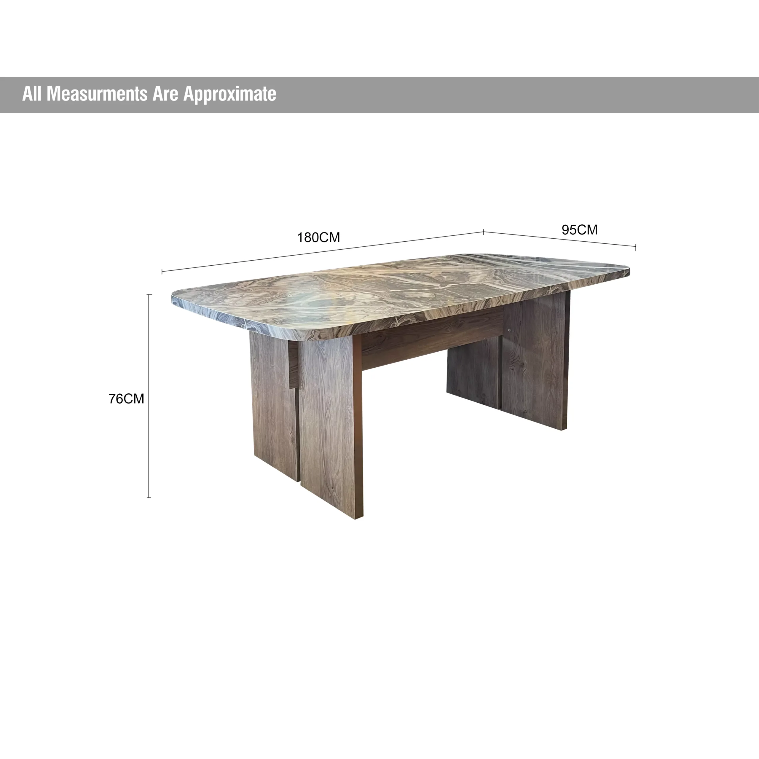 Luzzi Dining Table Dim United Furniture