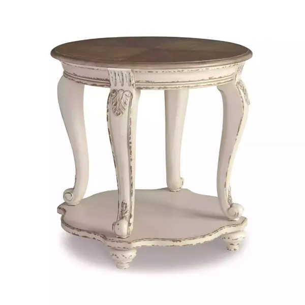 Realyn Round End Table