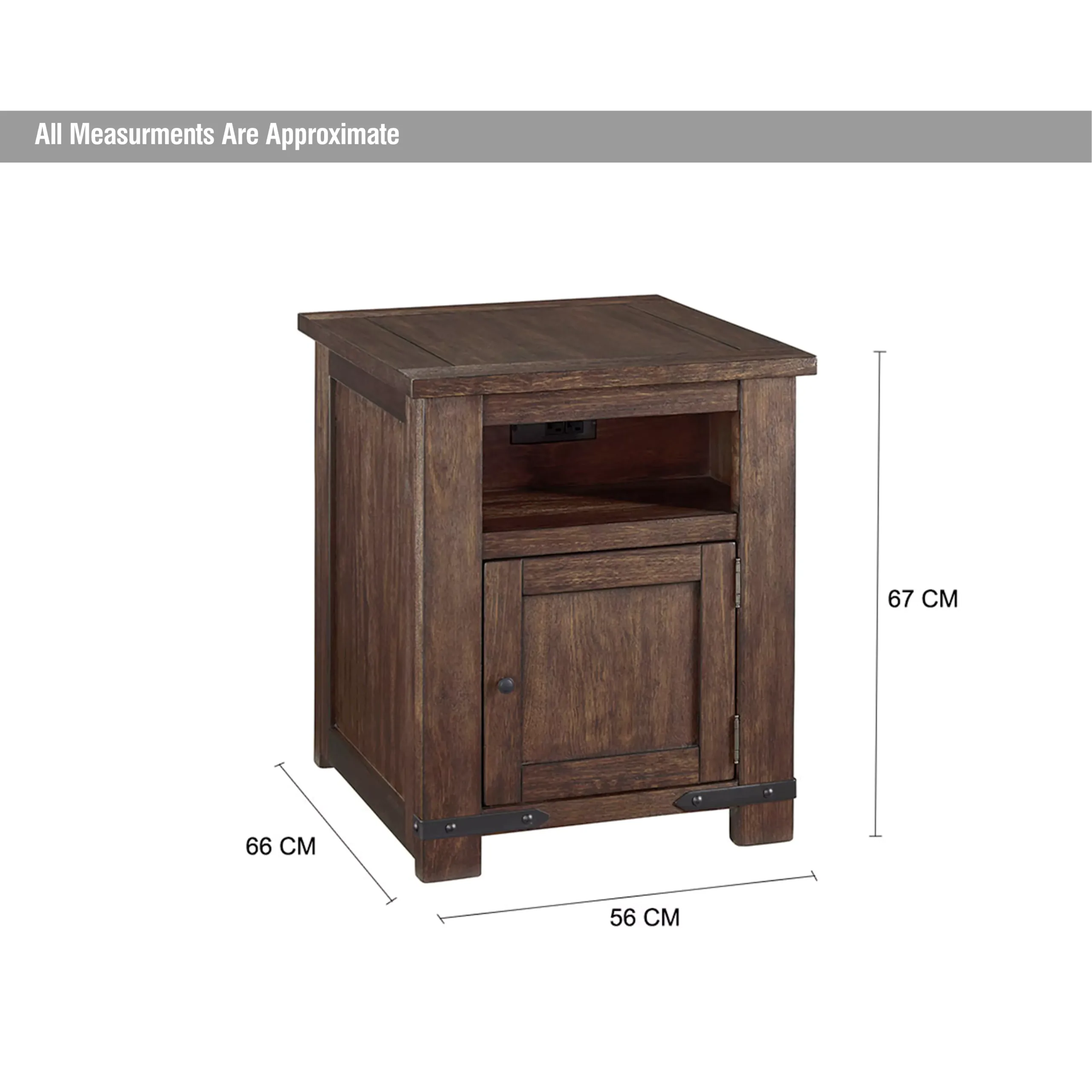 Budmore End Table Dim United Furniture