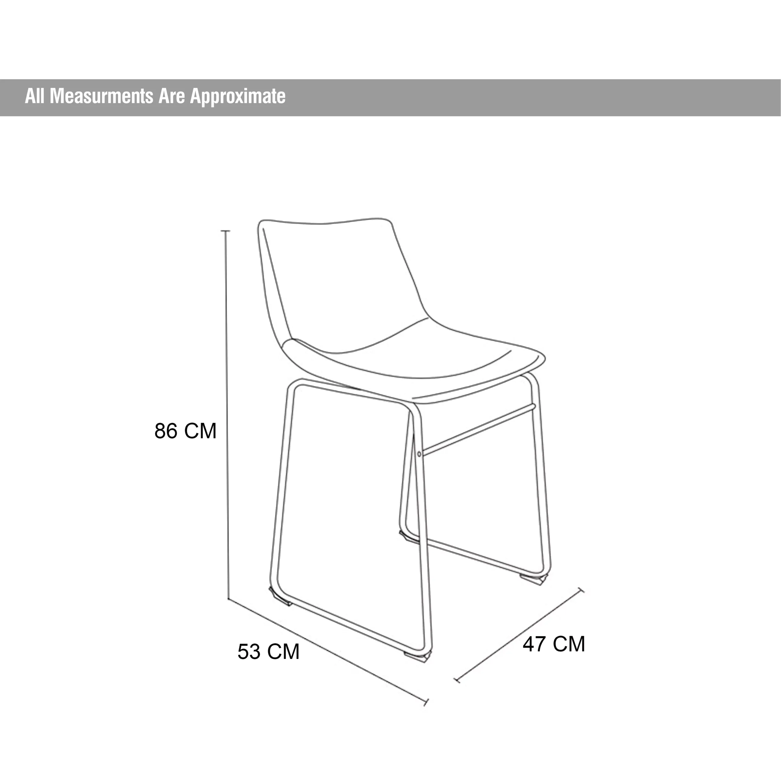 Centiar Barstool Dim 1 United Furniture