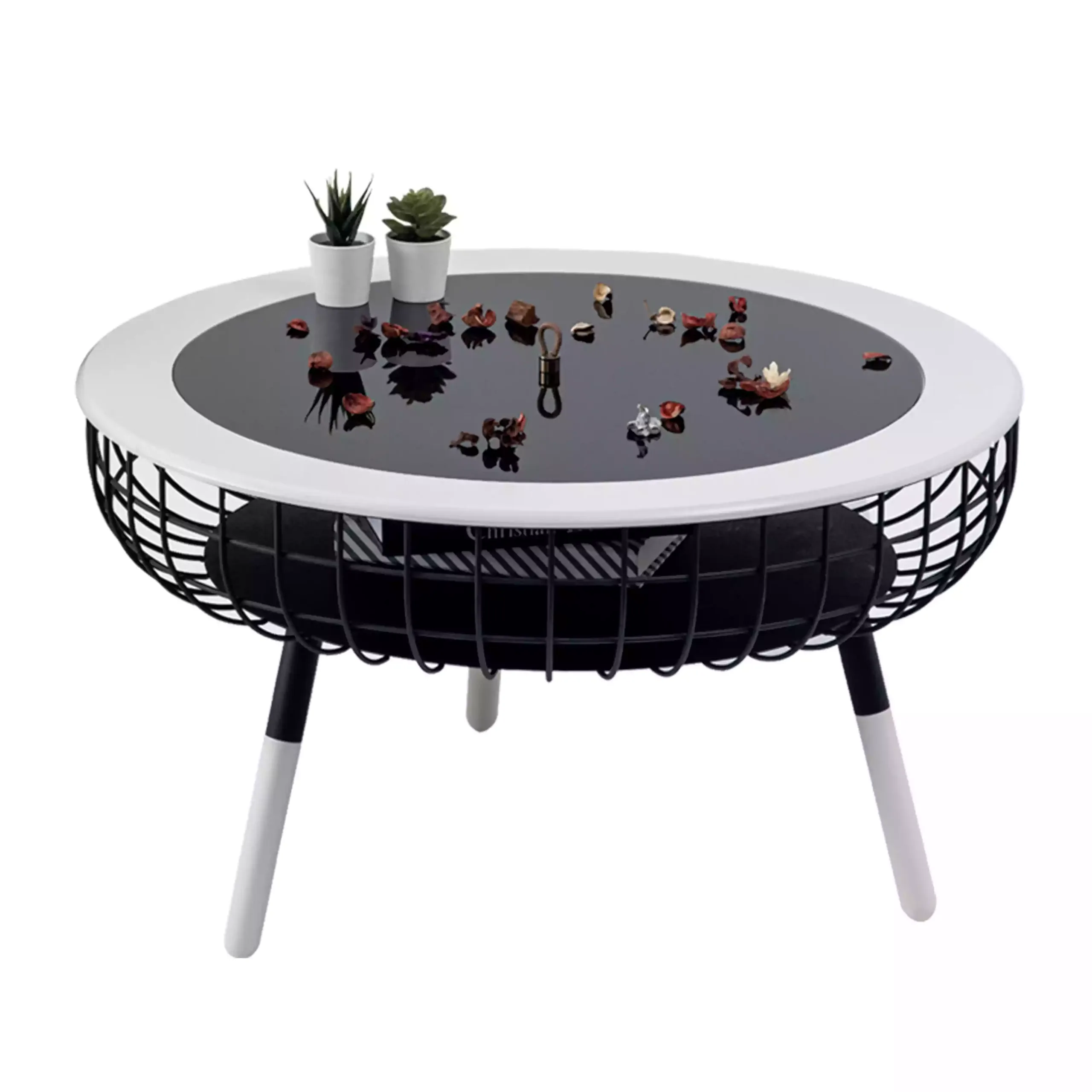 Coutume Coffee Table White 2 United Furniture