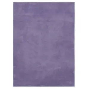 Easy Solid Carpet (Purple) 160 X 230