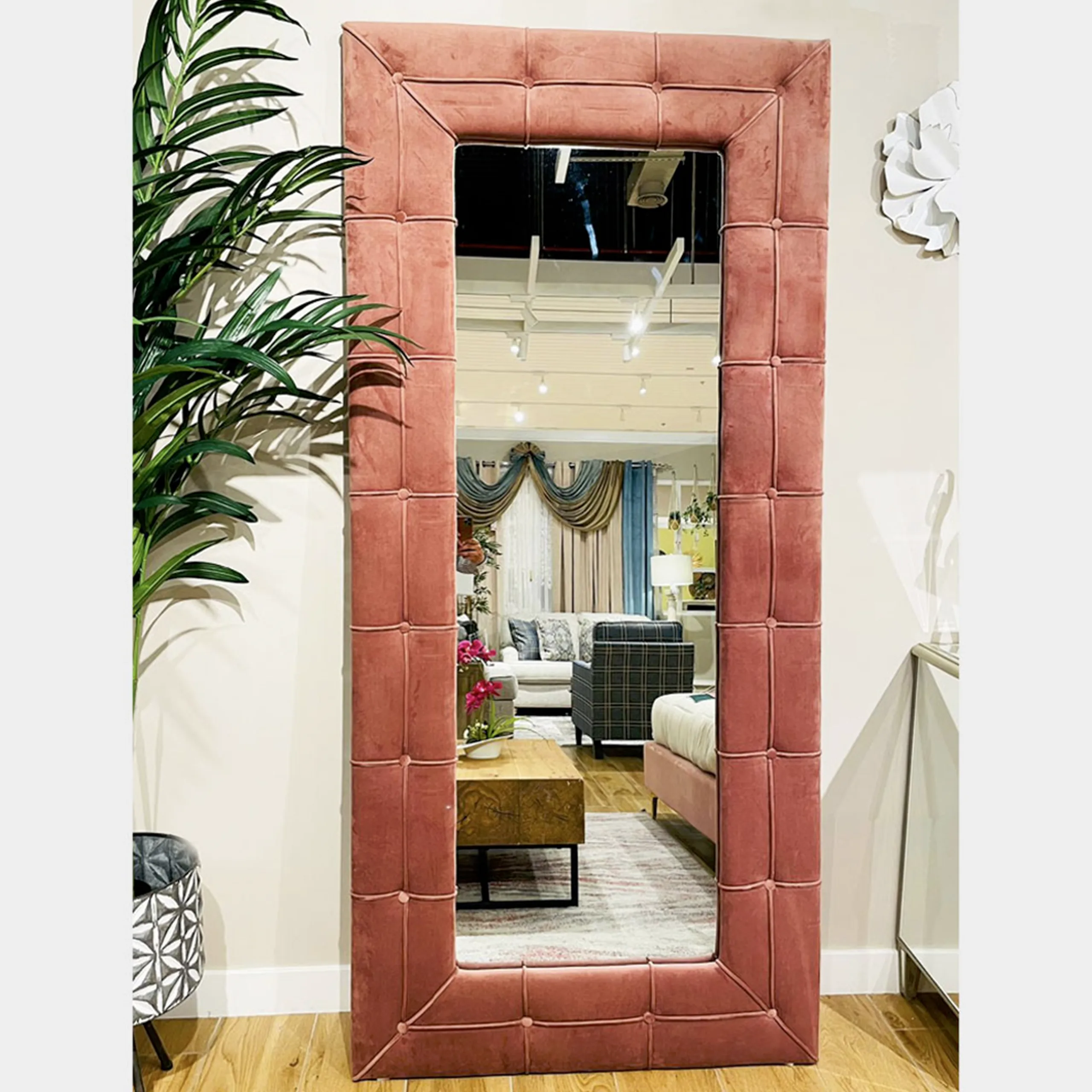 Eden Big Mirror Rose Bg United Furniture