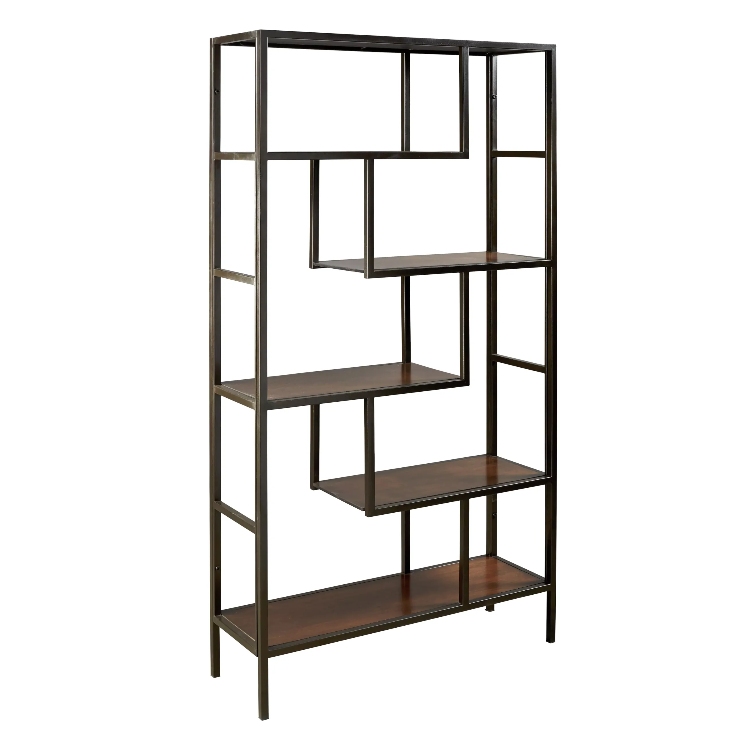 Frankwell Bookcase Brown United Furniture