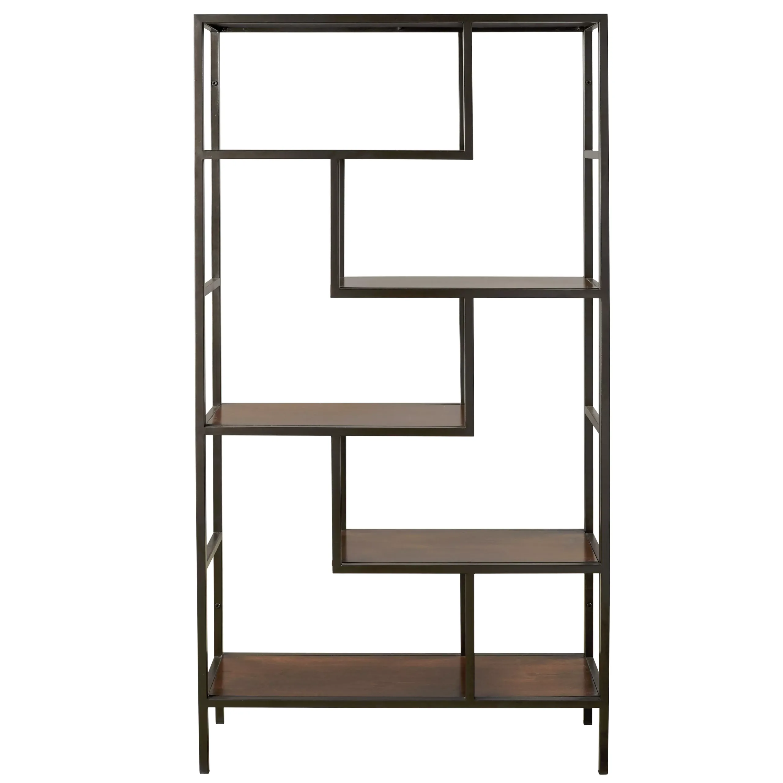 Frankwell Bookcase Brown 1 United Furniture