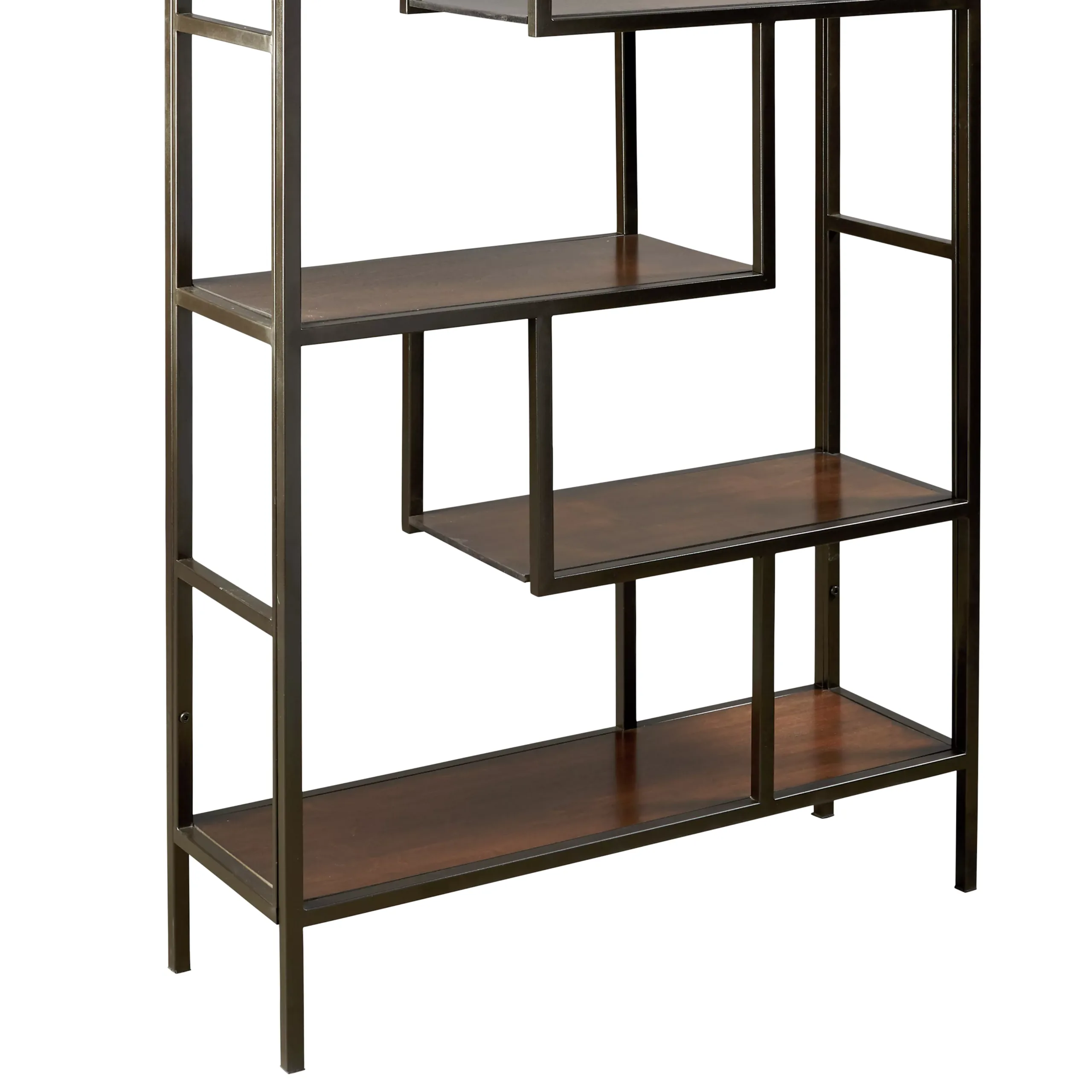Frankwell Bookcase Brown 3 United Furniture