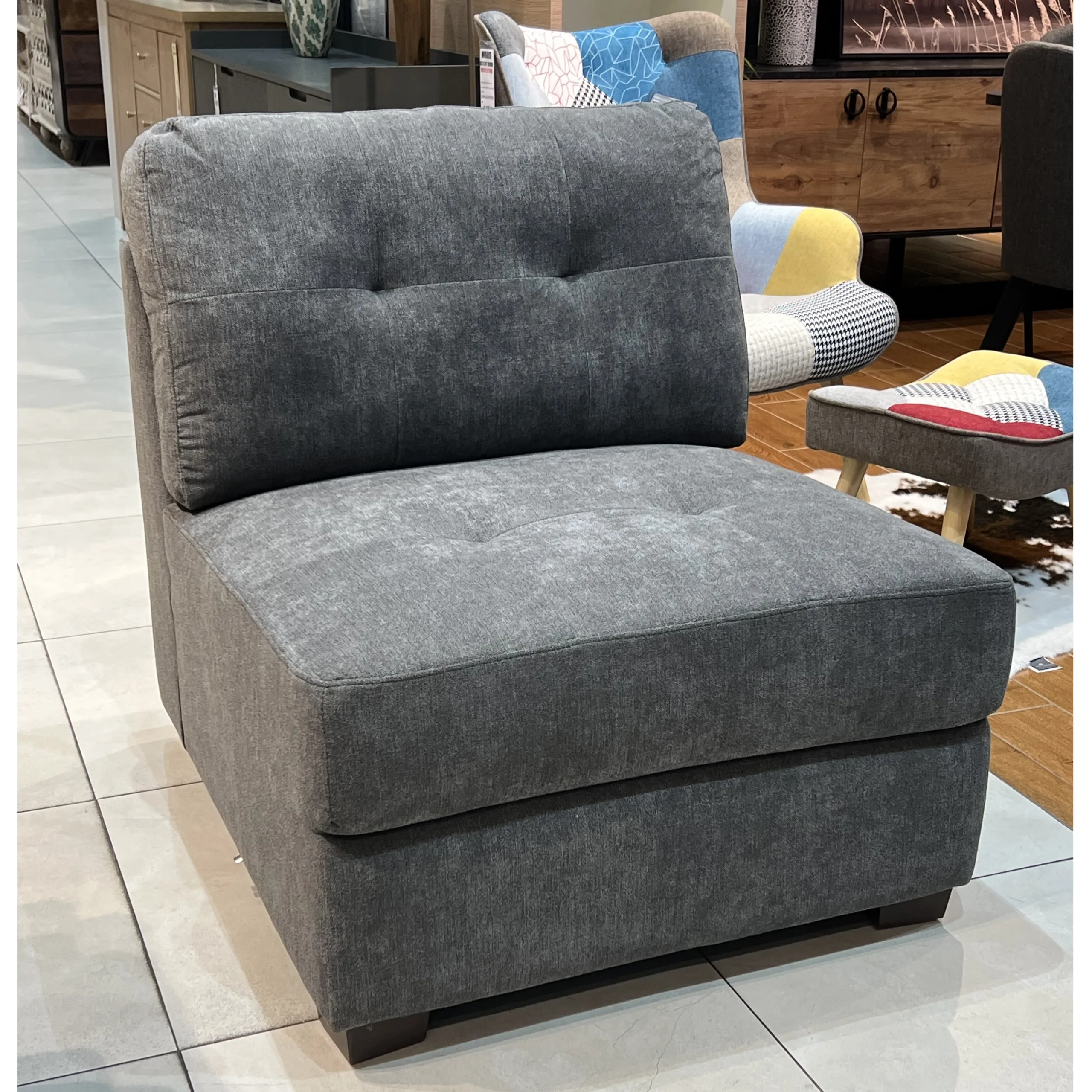 Mieyari Chair Grey Bg United Furniture