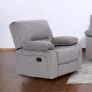 Nissa Single Recliner - Dark Grey