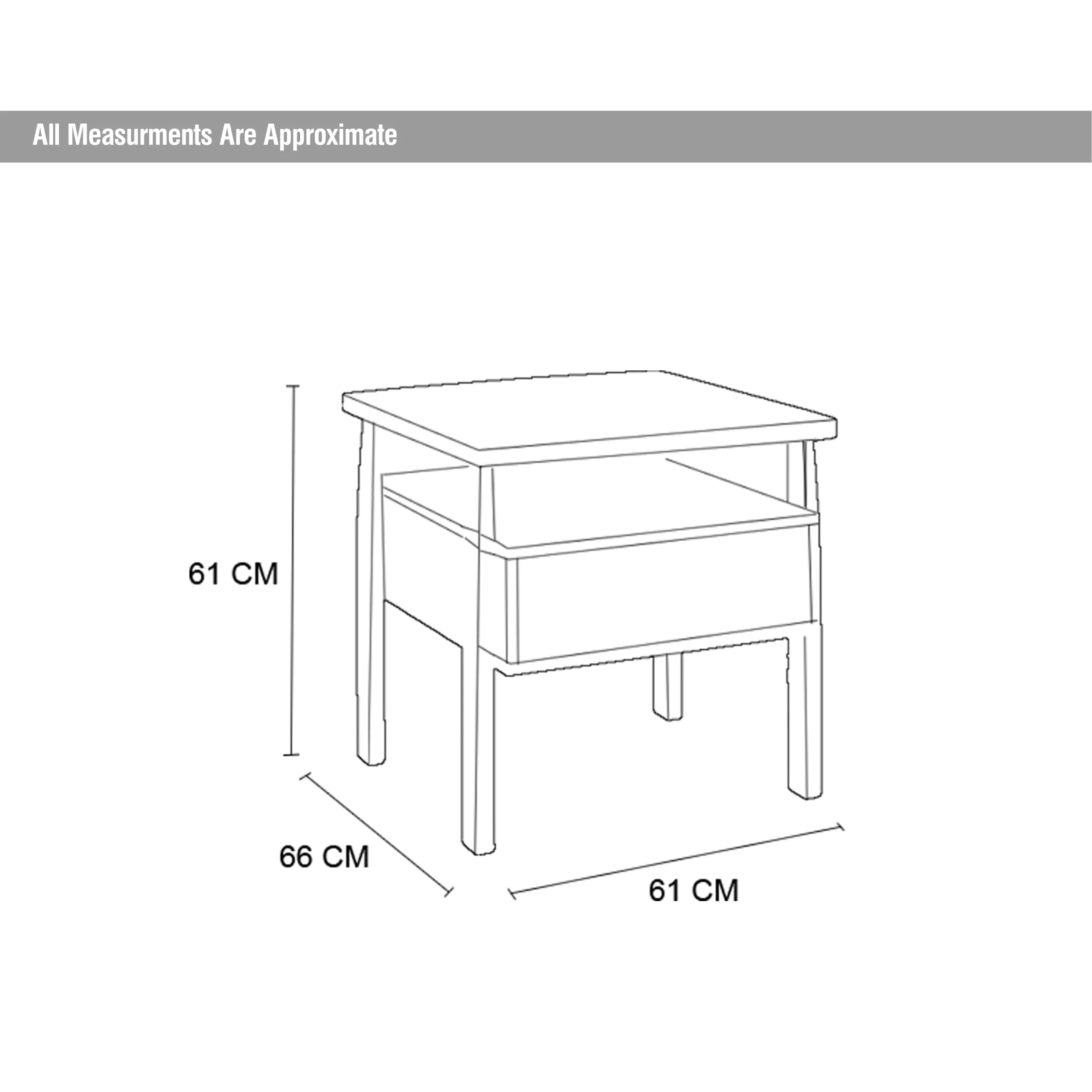 Vailbry End Table Dim United Furniture