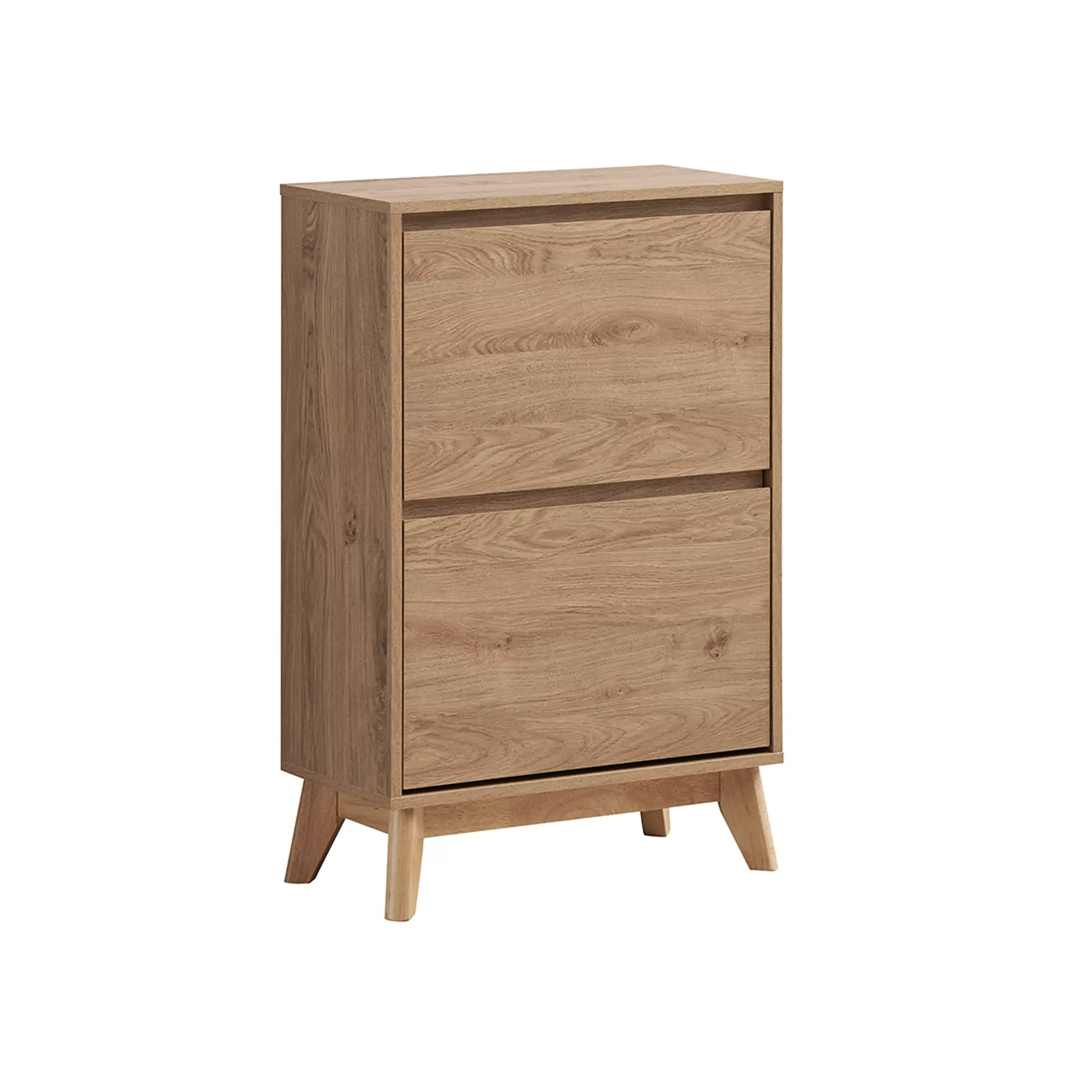 Veja Shoe Cabinet Pu Brown United Furniture