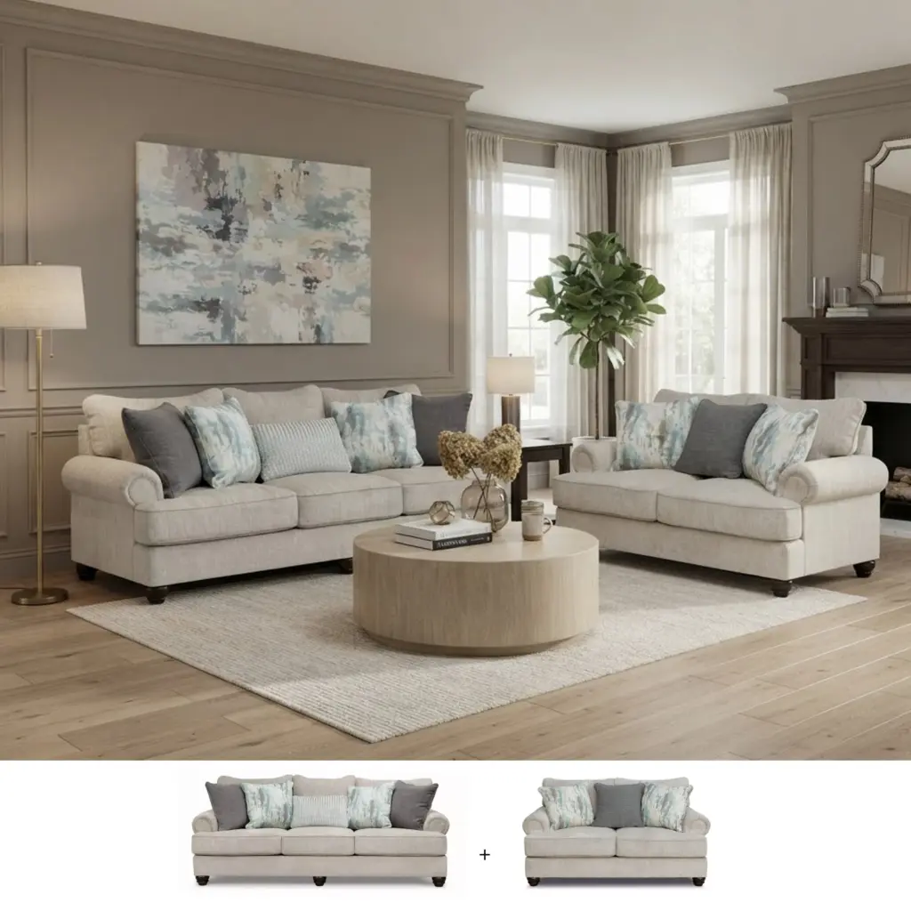 Akinlane Sofa Set 32 Bg2 United Furniture