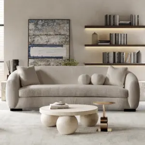 Arese 3 Seater Sofa - Beige