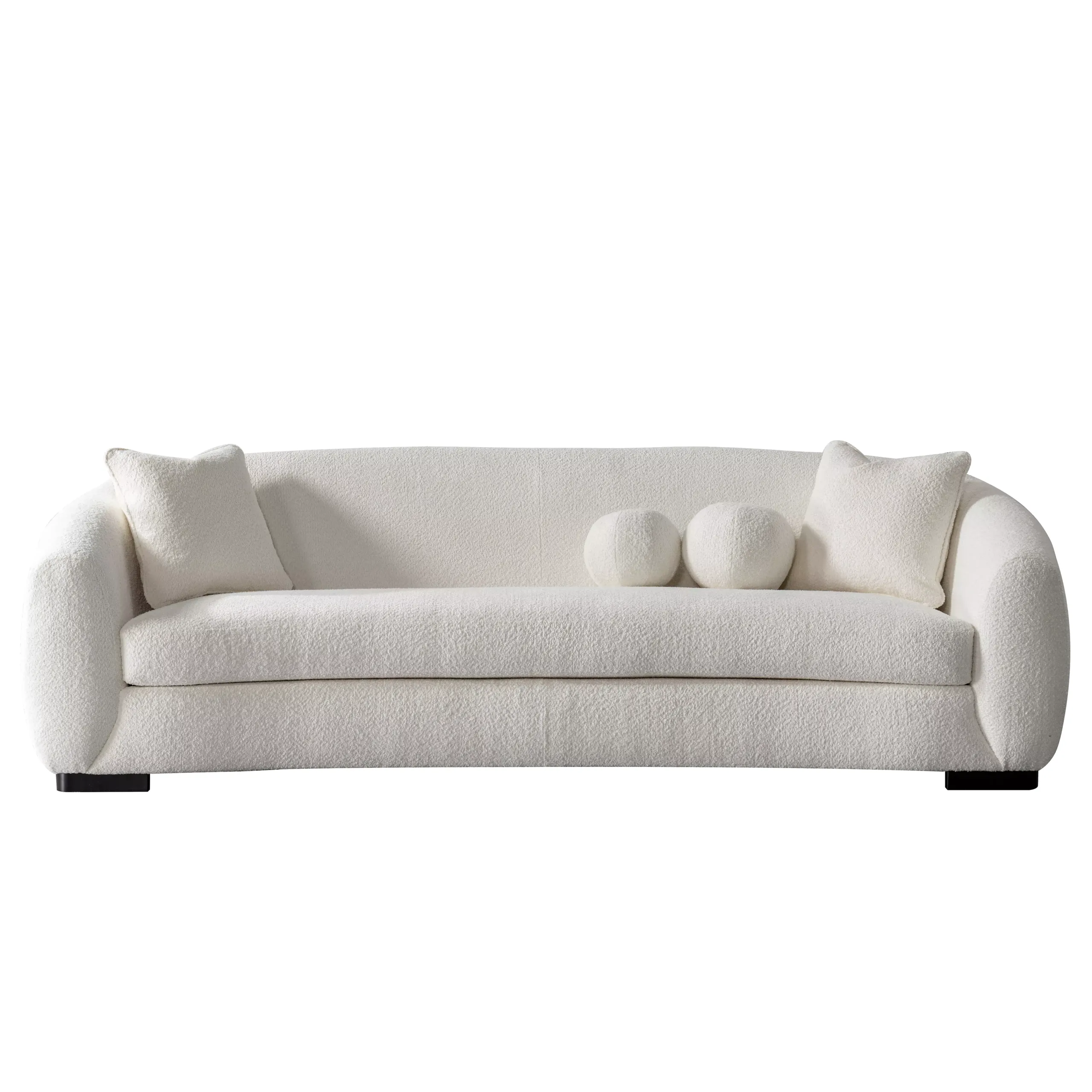 Arese 3seater Ivory 5 United Furniture