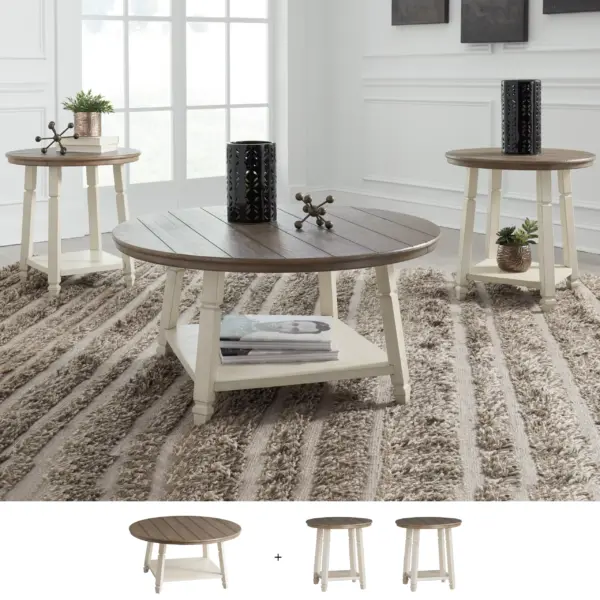Bolanbrook 3 Pcs. Occasional Table Set