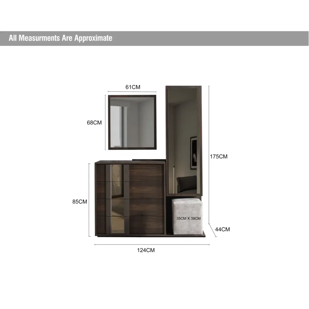 Boss Dresser Mirror Dim2 United Furniture