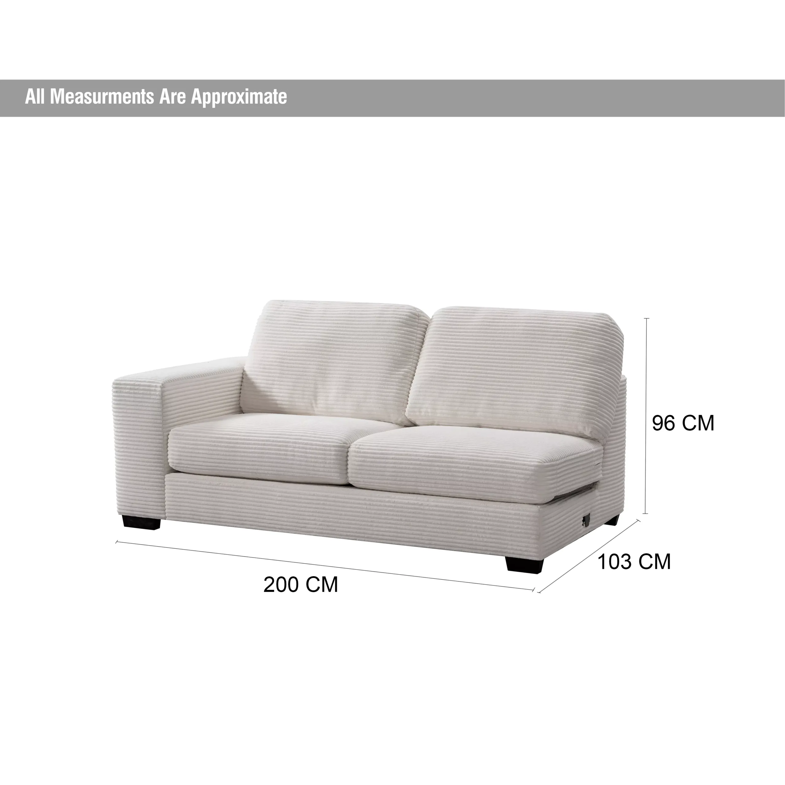 Danny Sofa Rightarm Dim United Furniture