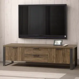 Enoro TV Cabinet - Aged Walnut