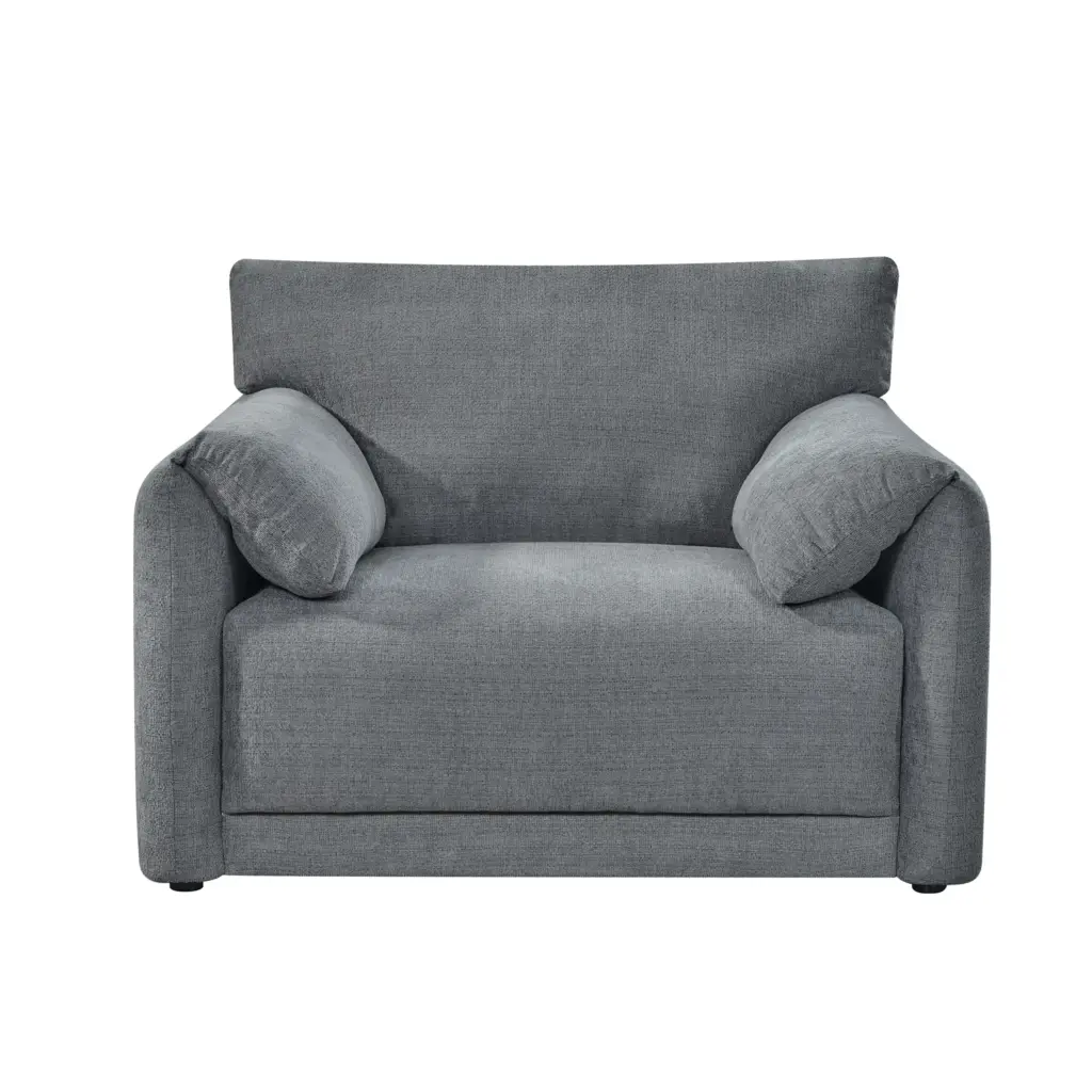 Hopkins Single Seater Grey 1 United Furniture