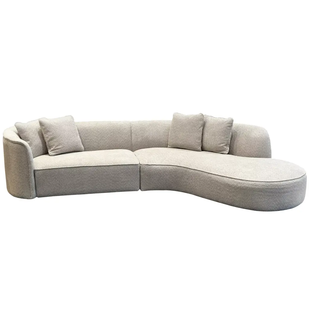 Melzo Left Curve Sofa 1 United Furniture