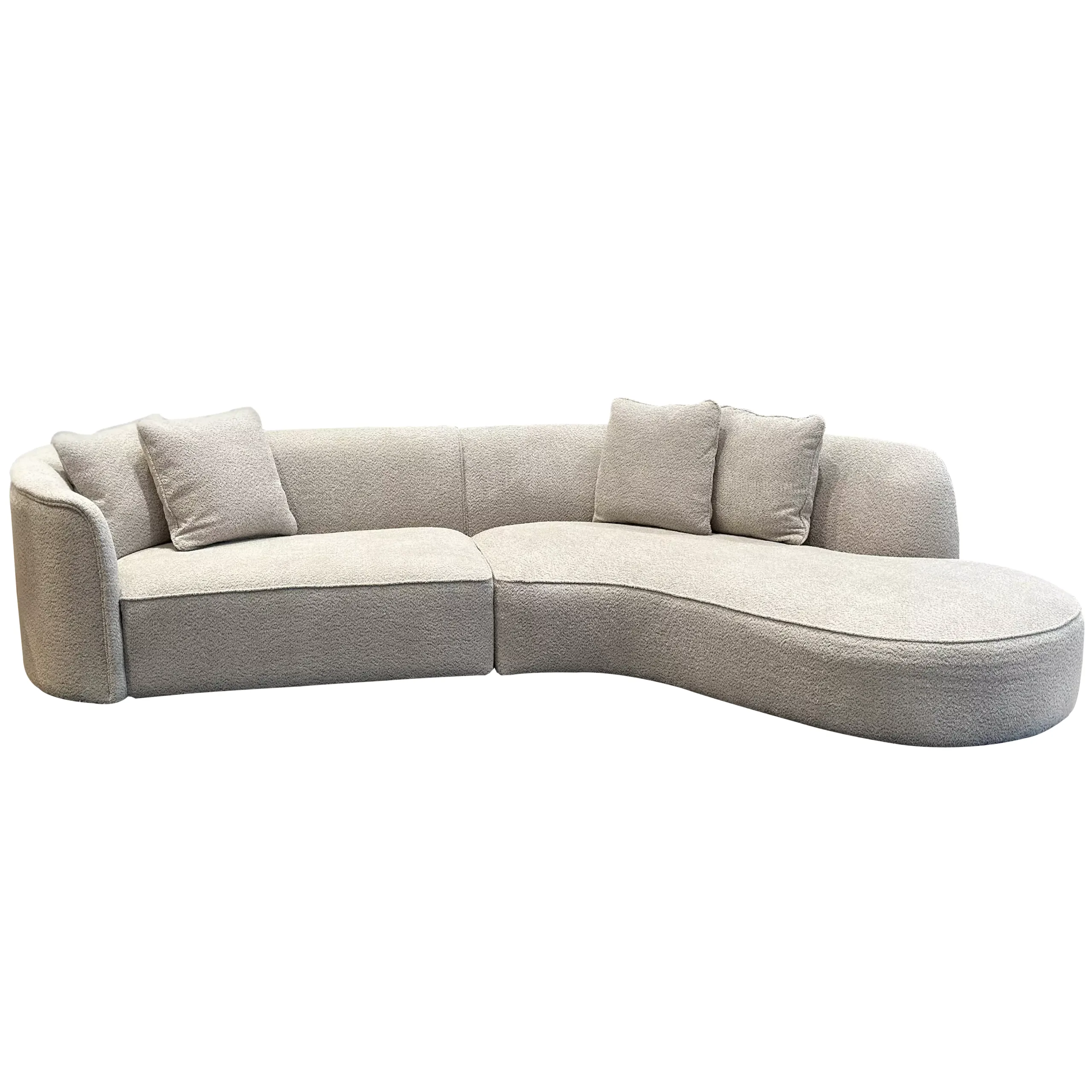 Melzo Left Curve Sofa 1 United Furniture