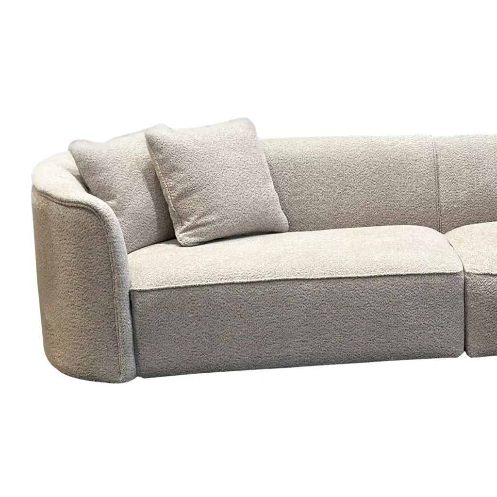 Melzo Left Curve Sofa 2 United Furniture