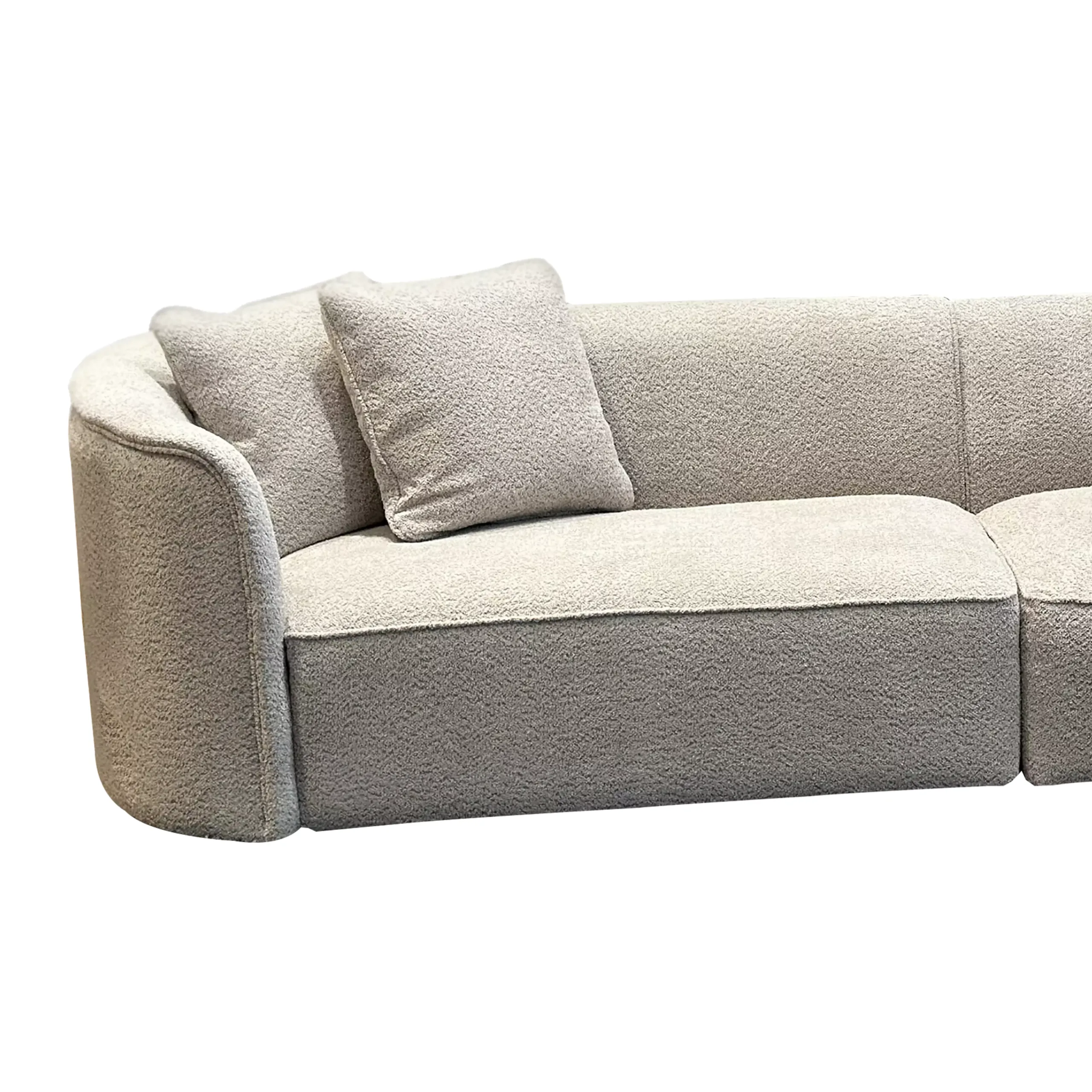 Melzo Left Curve Sofa 2 United Furniture