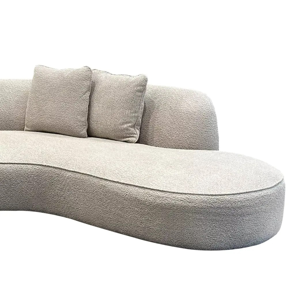 Melzo Left Curve Sofa 3 United Furniture