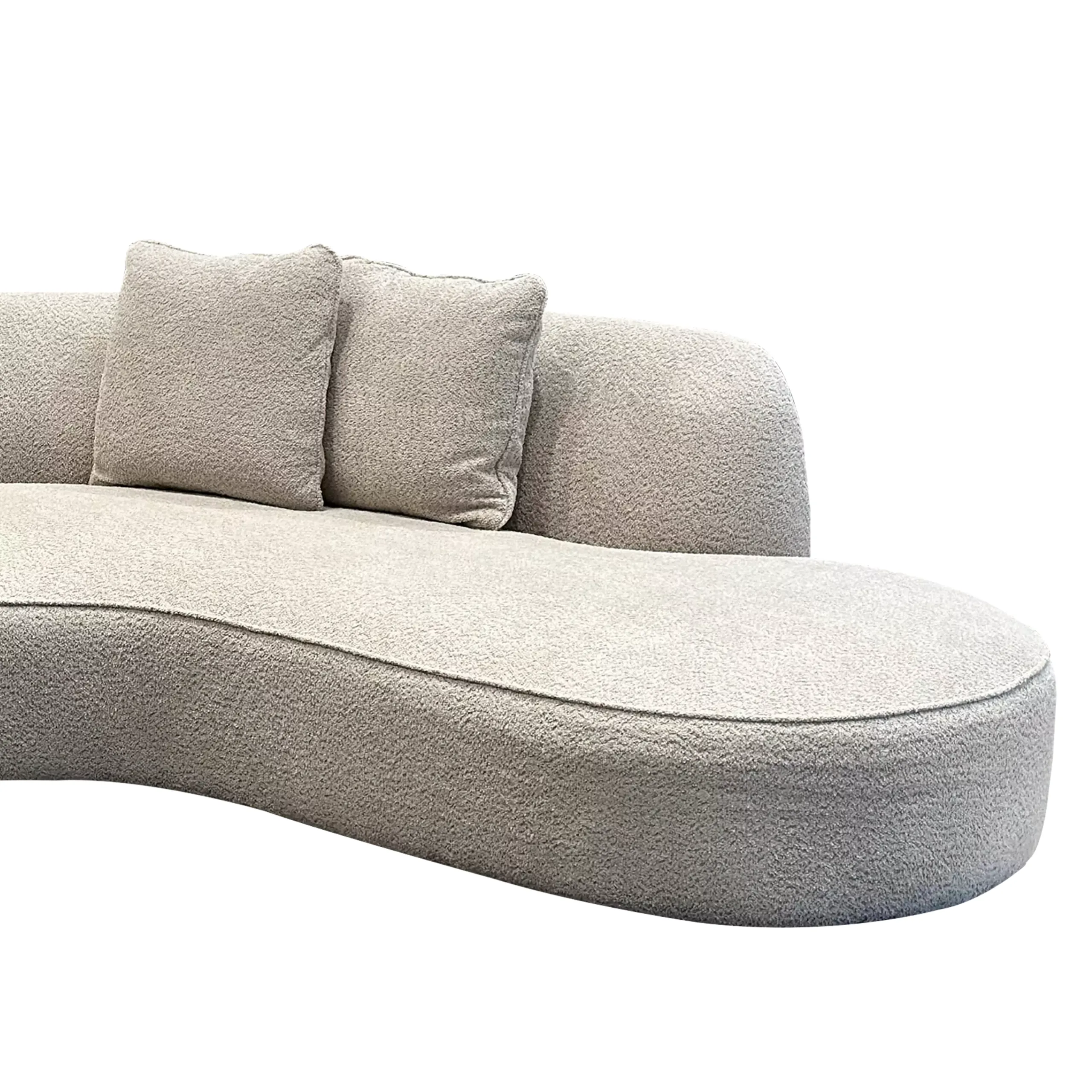 Melzo Left Curve Sofa 3 United Furniture