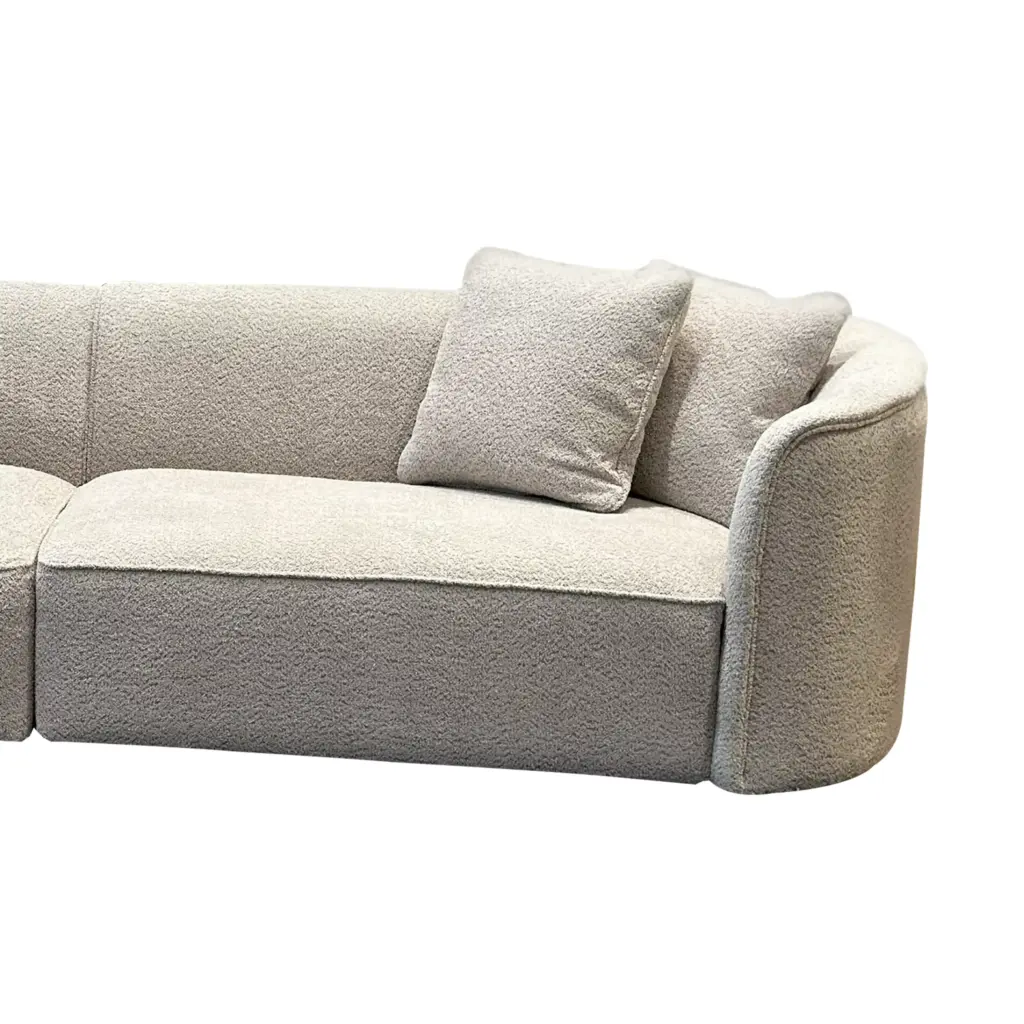 Melzo Right Curve Sofa 2 United Furniture